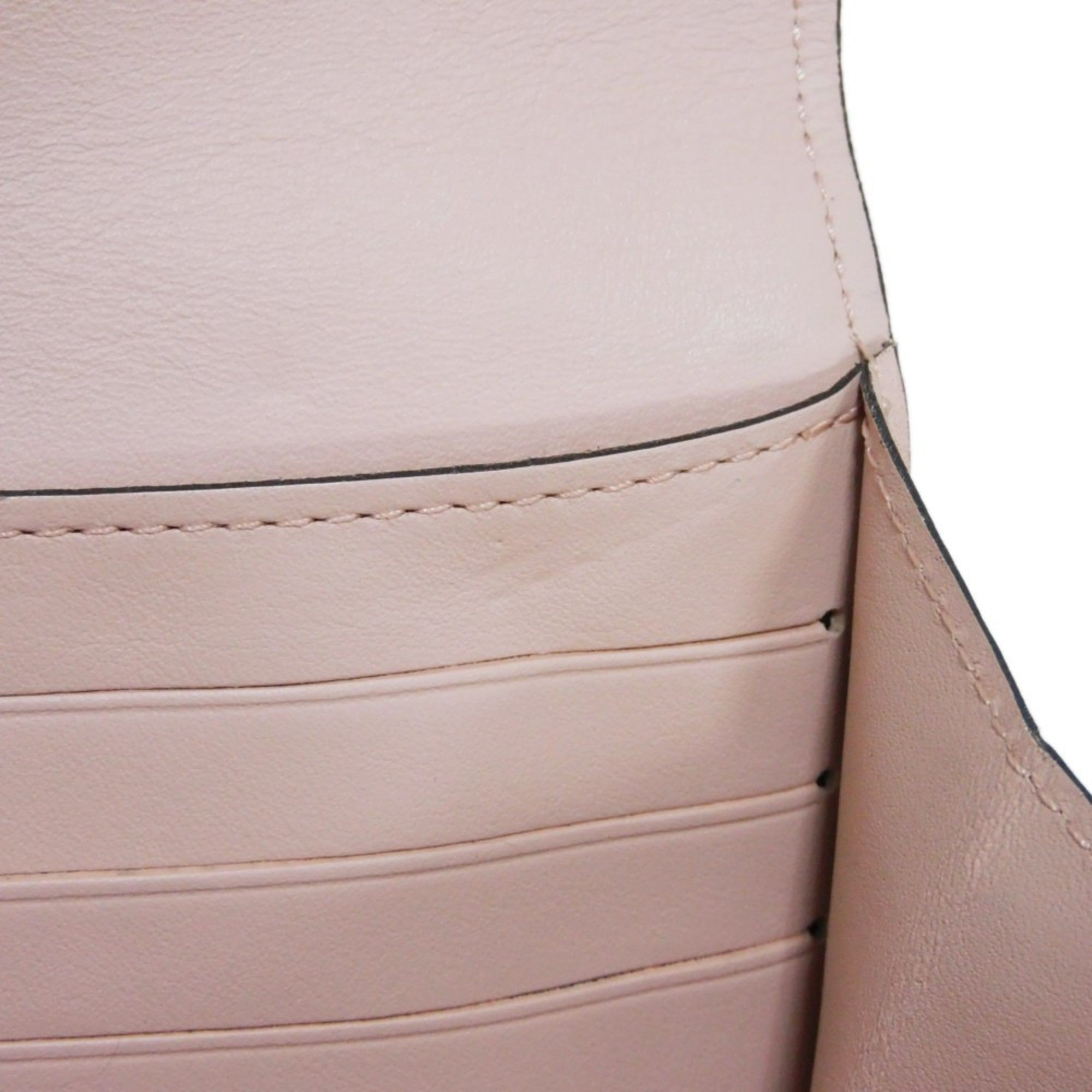 Louis Vuitton Magnolia Pink Mahina Leather Long Wallet (Bi-Fold) (Pre-Owned)