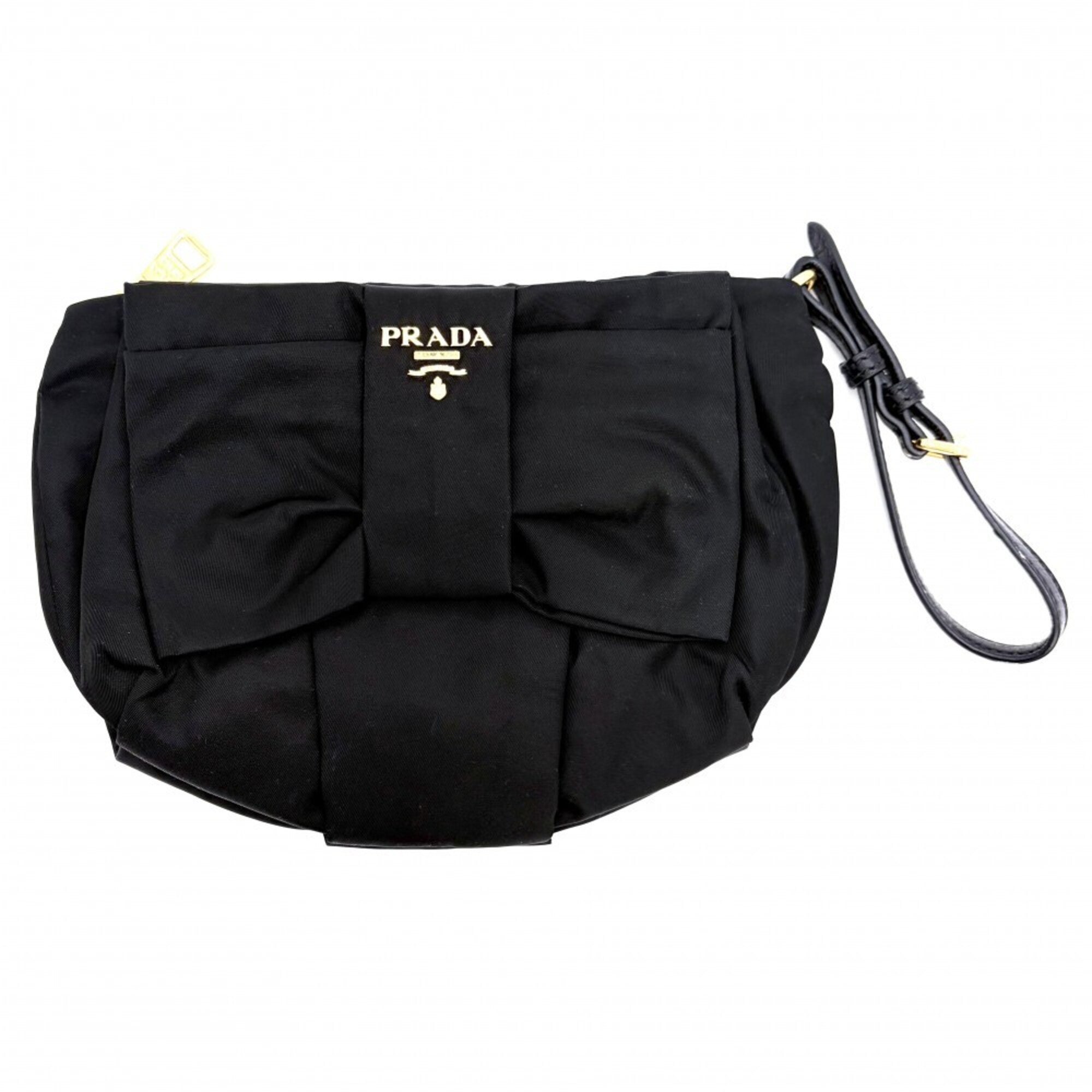Prada Black Nylon Pouch (Pre-Owned)