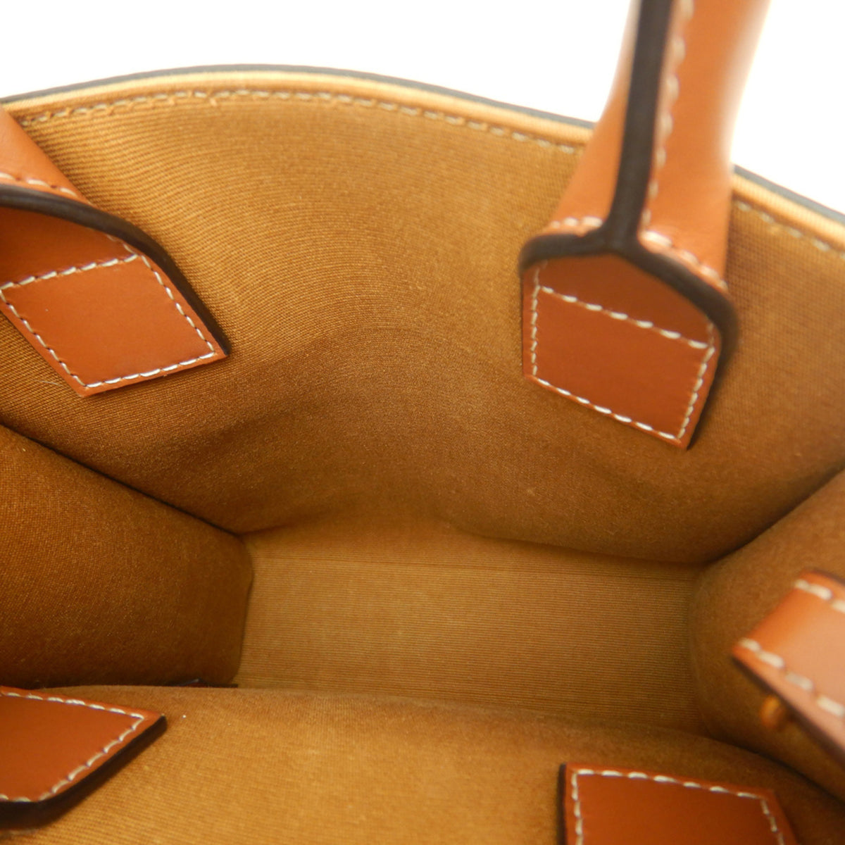 Celine Gold Coated Canvas Handbag (Pre-Owned)