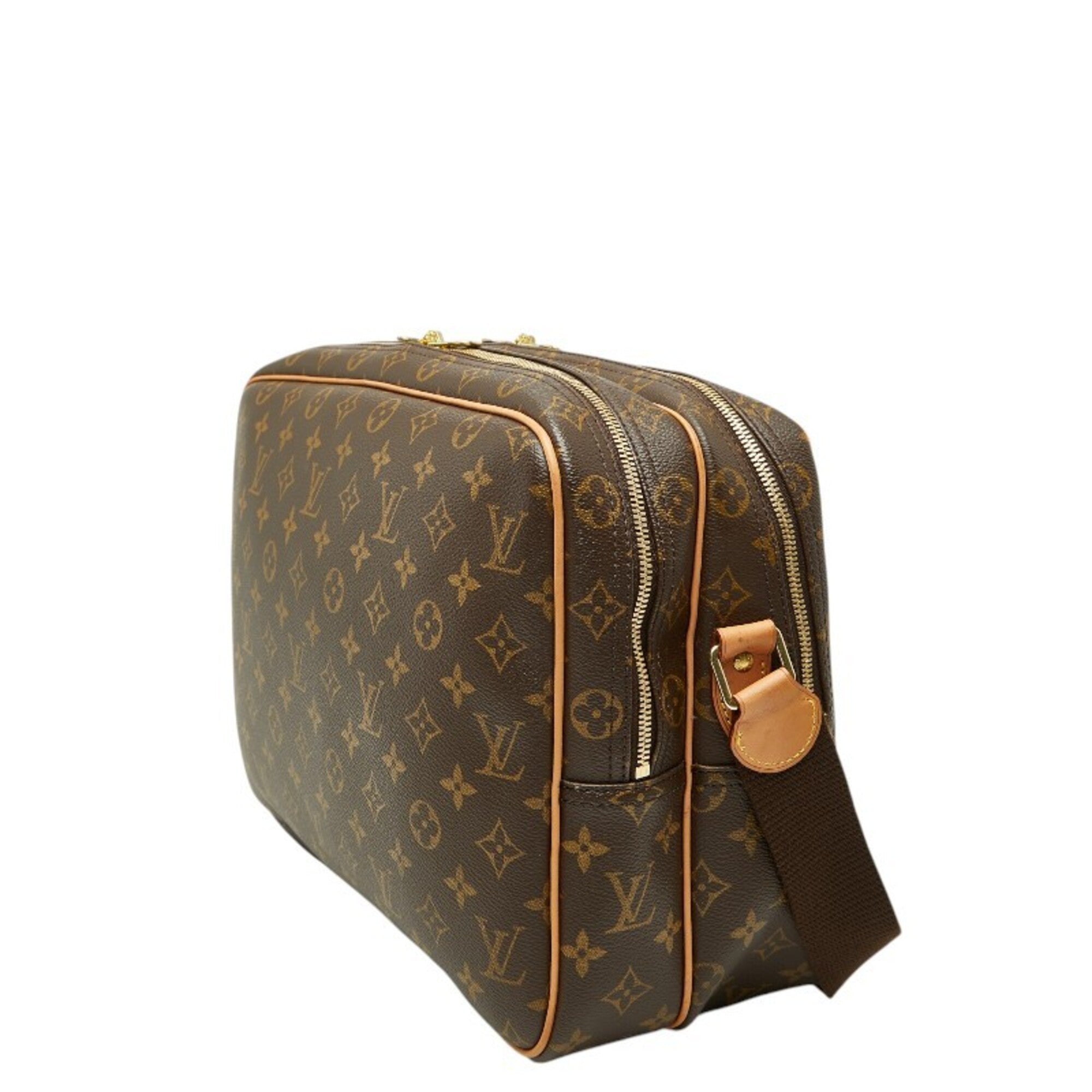 Louis Vuitton Brown Pvc Leather Shoulder Bag (Pre-Owned)