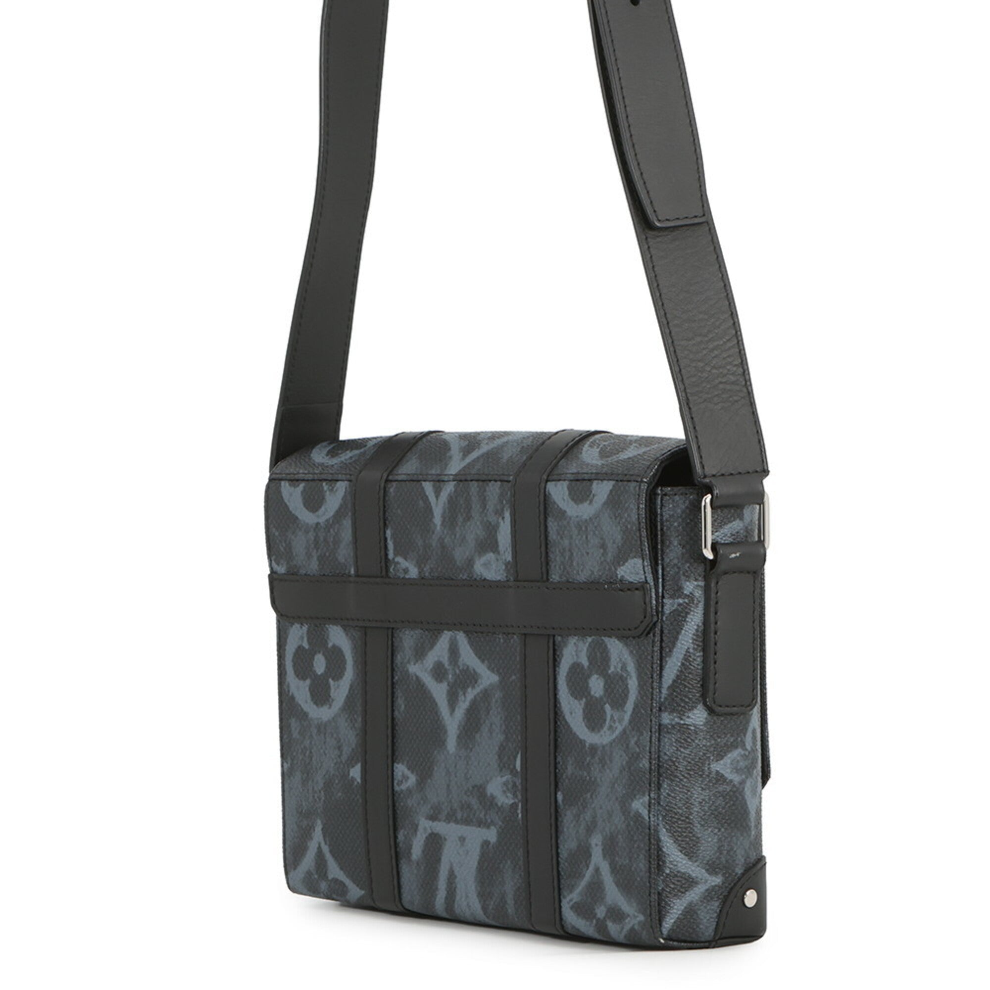 Louis Vuitton Monogram Black Noir Handbag Shoulder Bag (Pre-Owned)