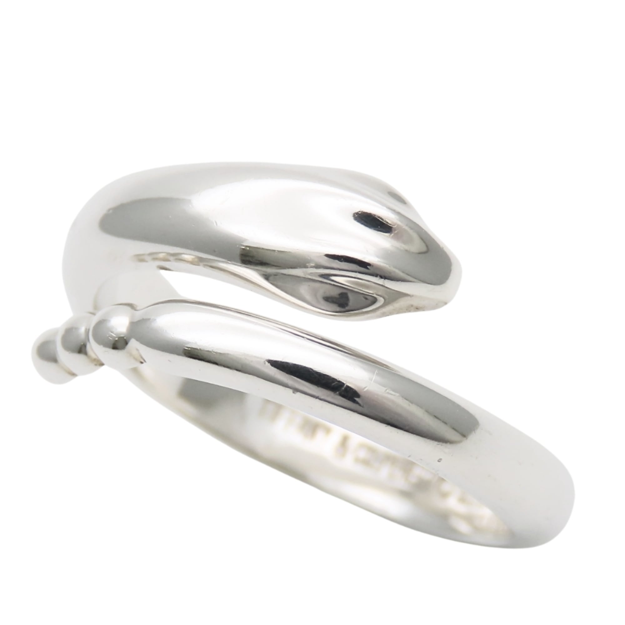 Tiffany Silver Silver 925 Band Ring (Pre-Owned)