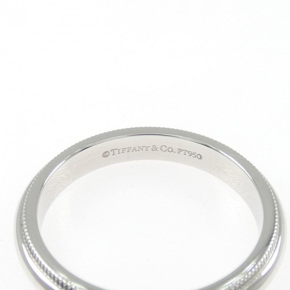 Tiffany Platinum 950 Band Ring (Pre-Owned)