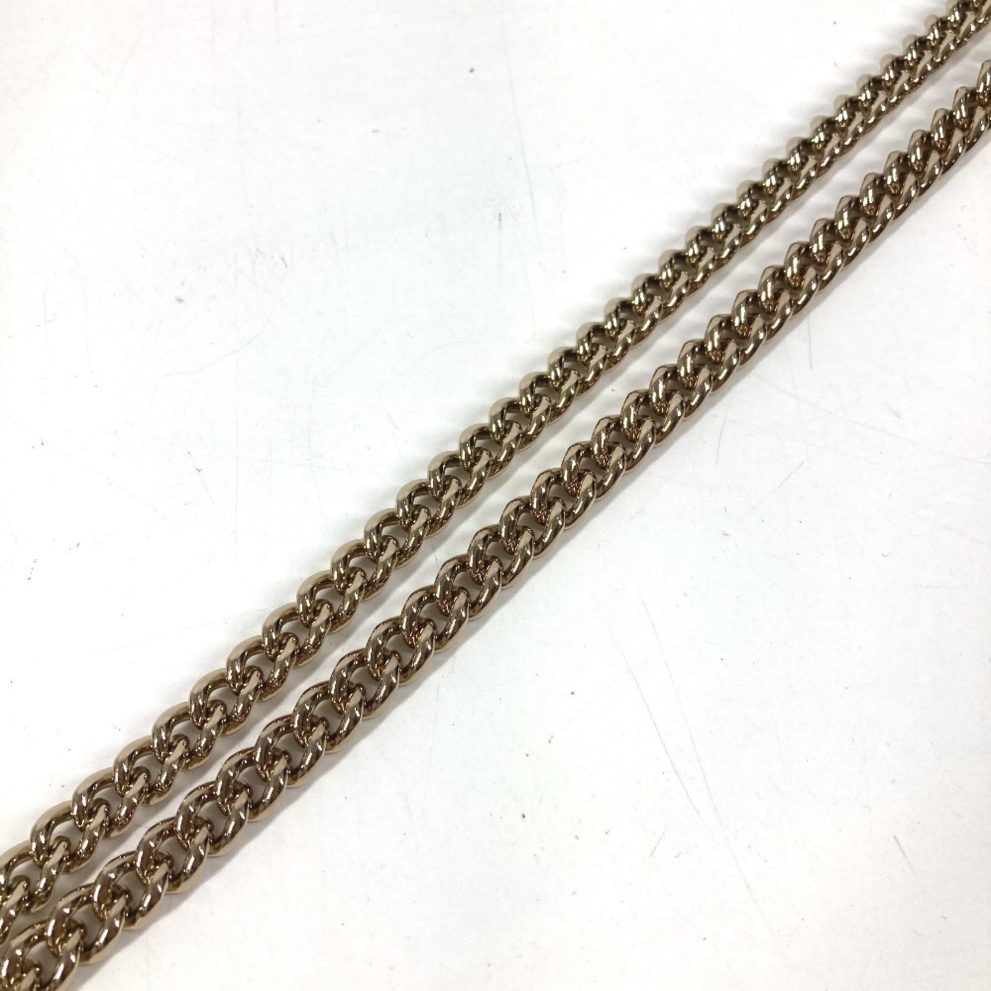 Gucci Ivory Leather Chain/Shoulder Wallet (Pre-Owned)