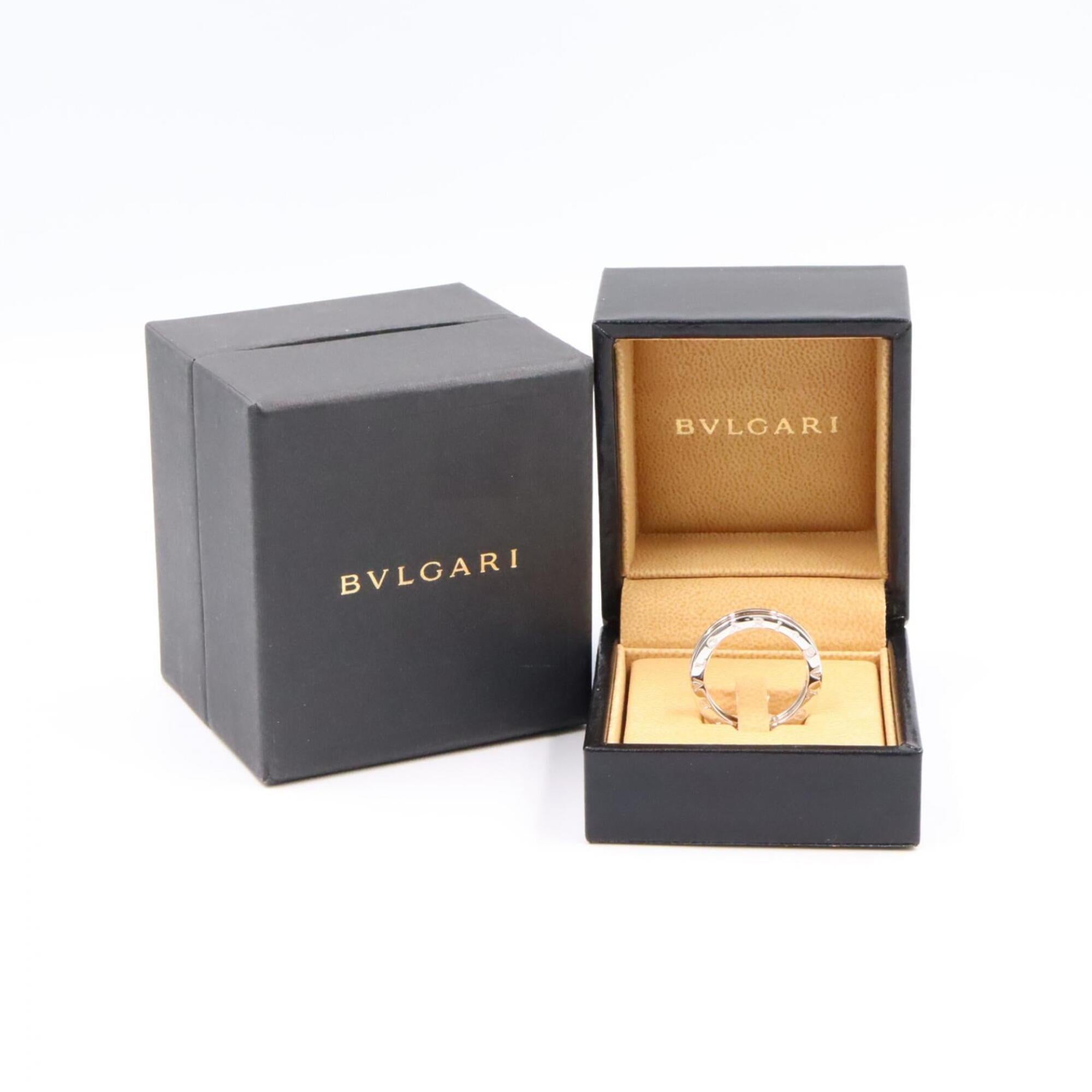 Bvlgari White Gold White Gold (18K) Band Ring (Pre-Owned)