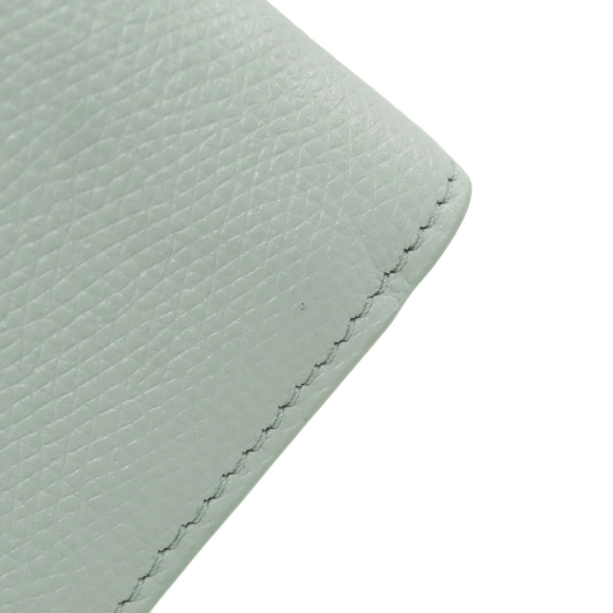 Valentino Light Green Leather Wallet (Bi-Fold) (Pre-Owned)