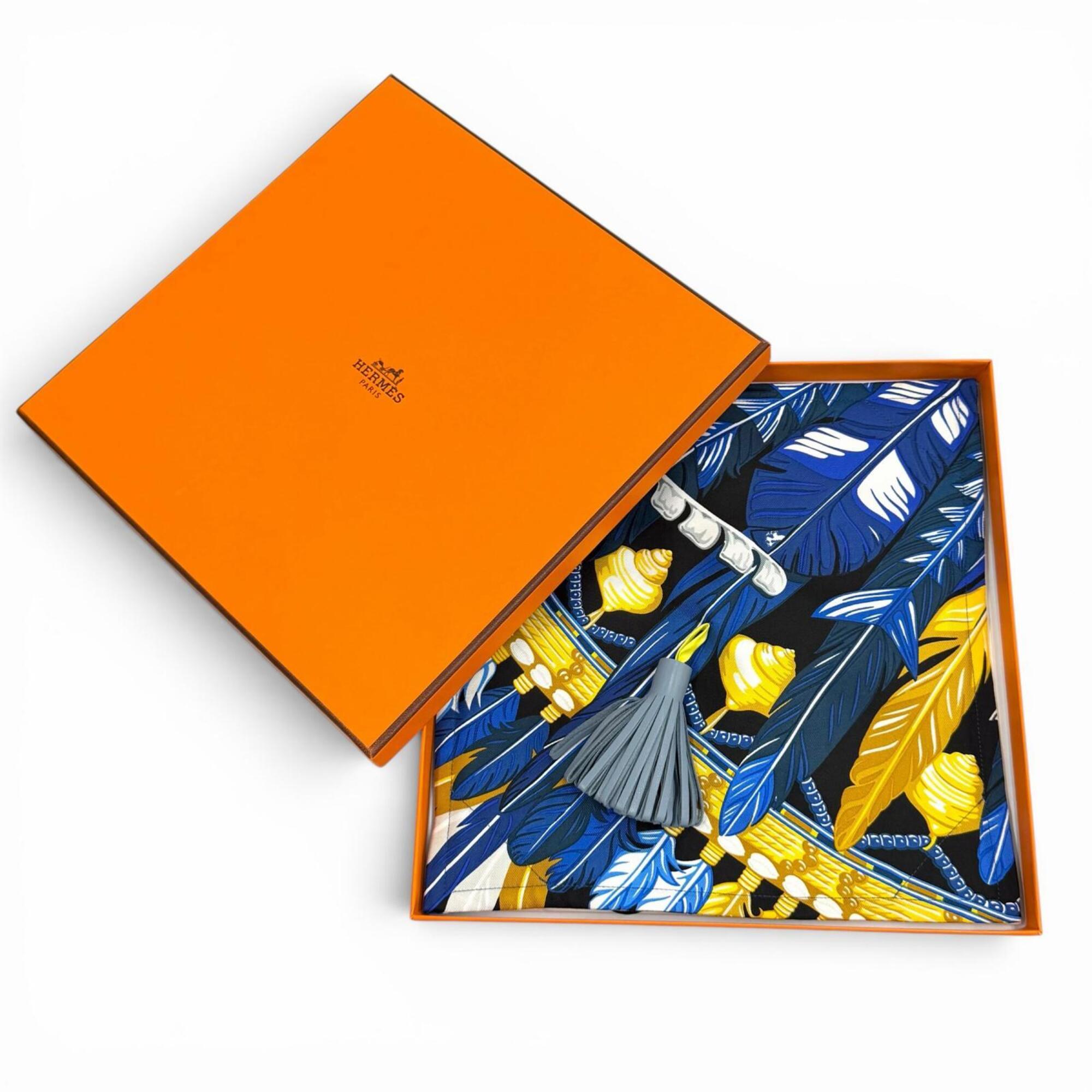 Hermes Multi-Color Silk Pouch (Pre-Owned)