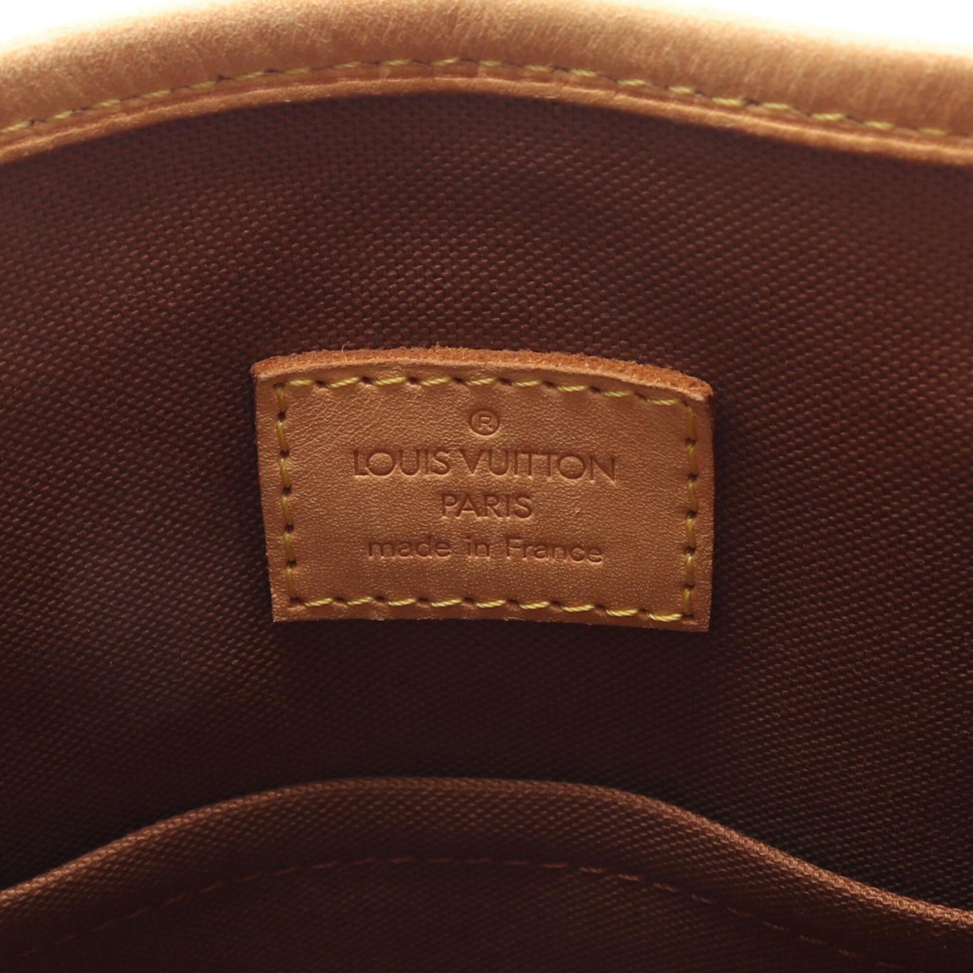 Louis Vuitton Brown Coated Canvas Pvc Leather Monogram Handbag (Pre-Owned)