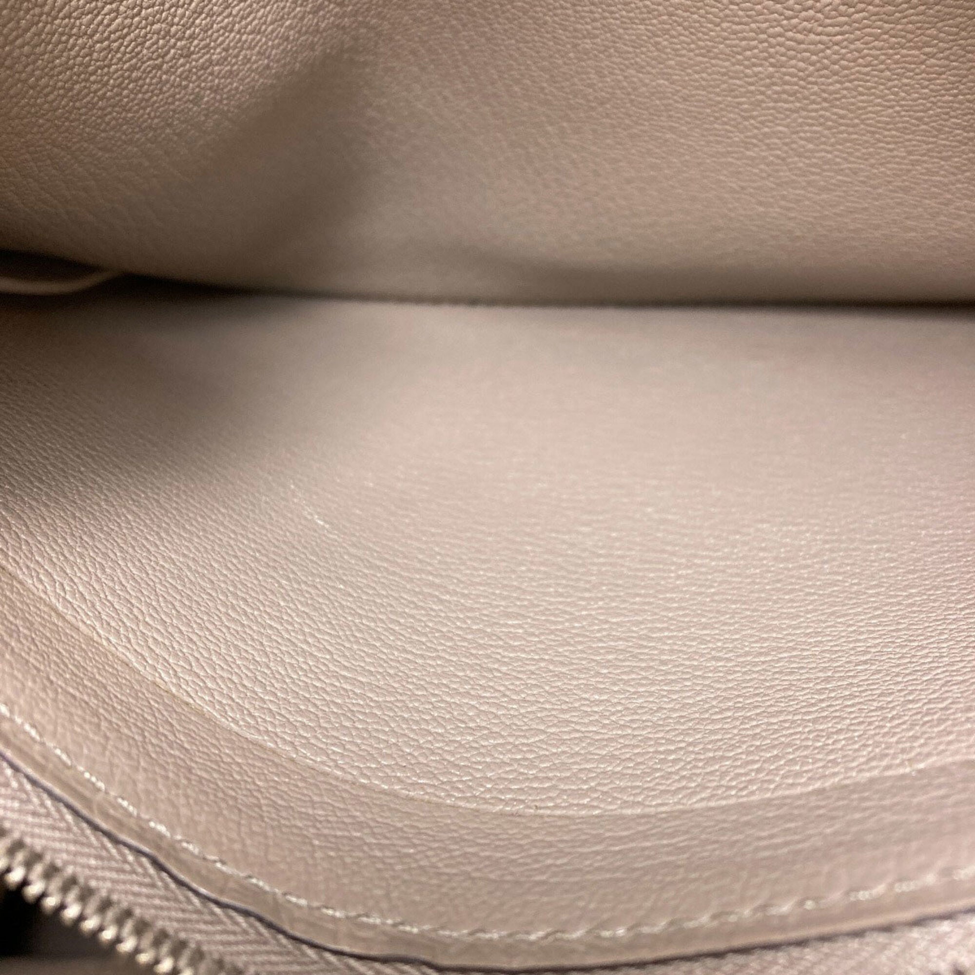 Hermes Birkin Grayish Togo Leather Handbag (Pre-Owned)