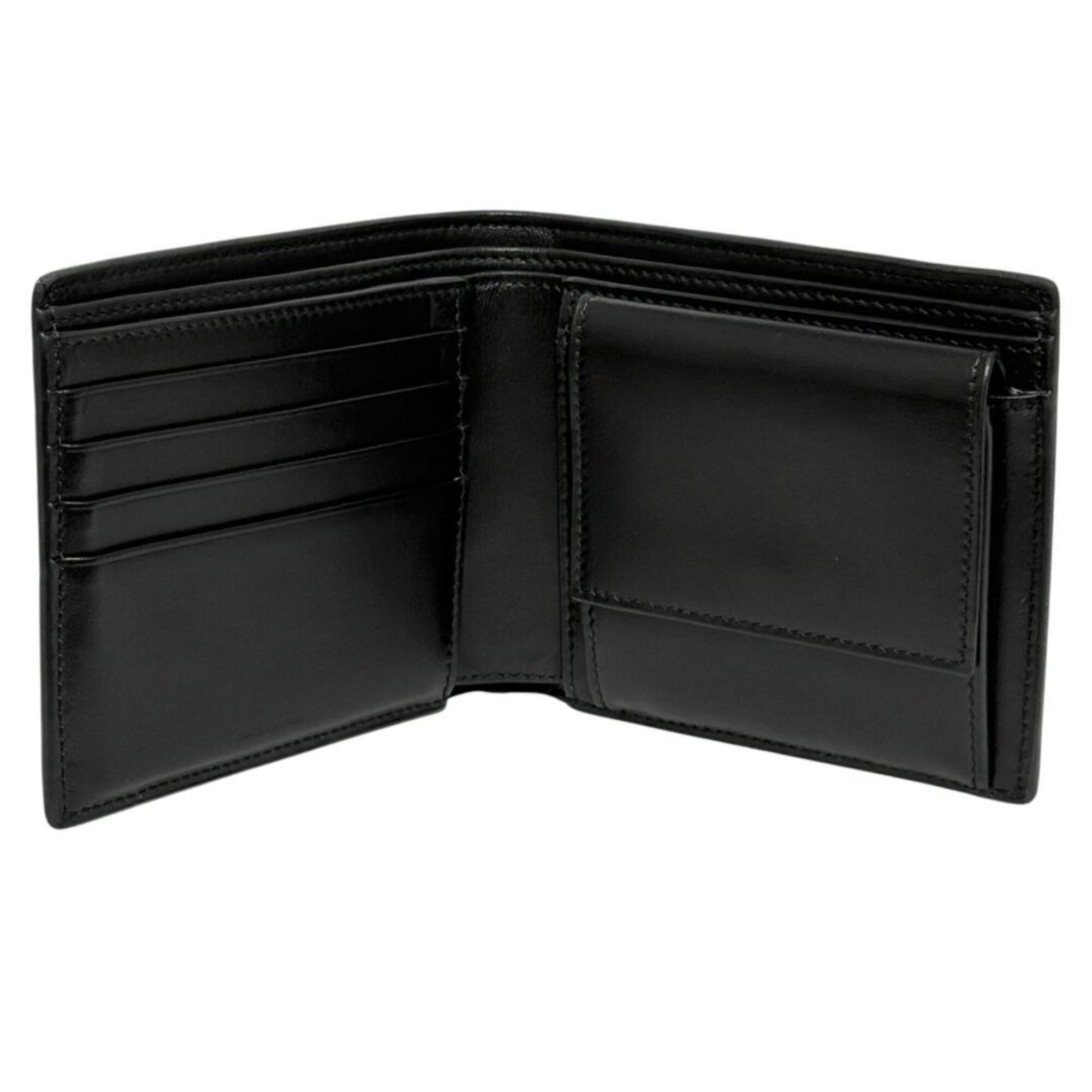 Celine Black Leather Wallet (Bi-Fold) (Pre-Owned)