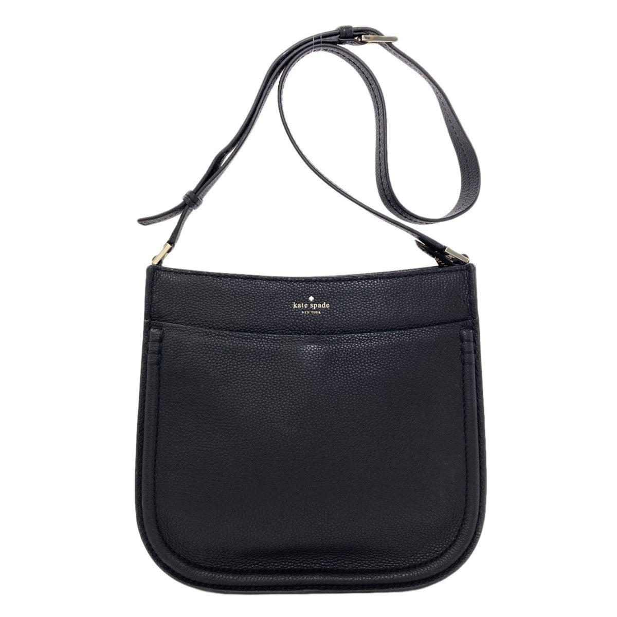 Kate Spade Black Leather Shoulder Bag (Pre-Owned)