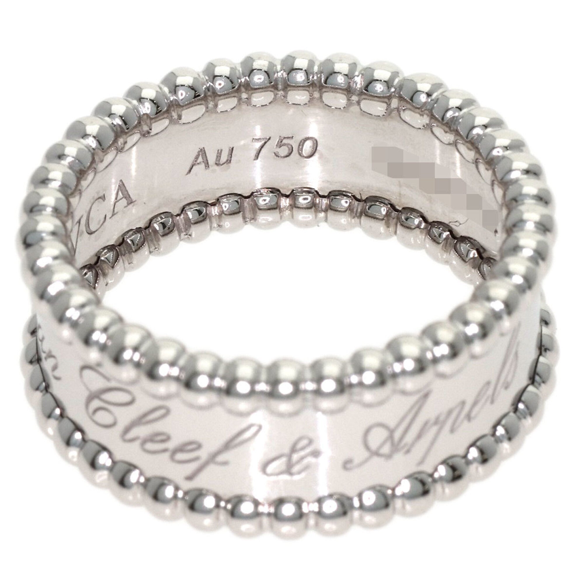 Van Cleef & Arpels White Gold (18K) Band Ring (Pre-Owned)