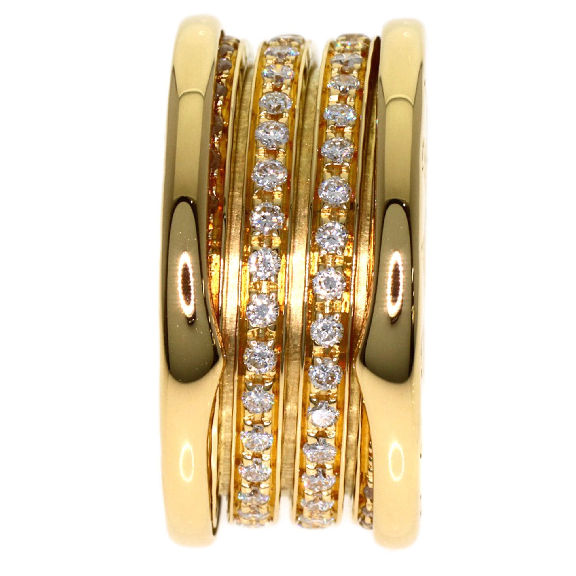 Bvlgari B.Zero1 Yellow Gold (18K) Band Ring (Pre-Owned)
