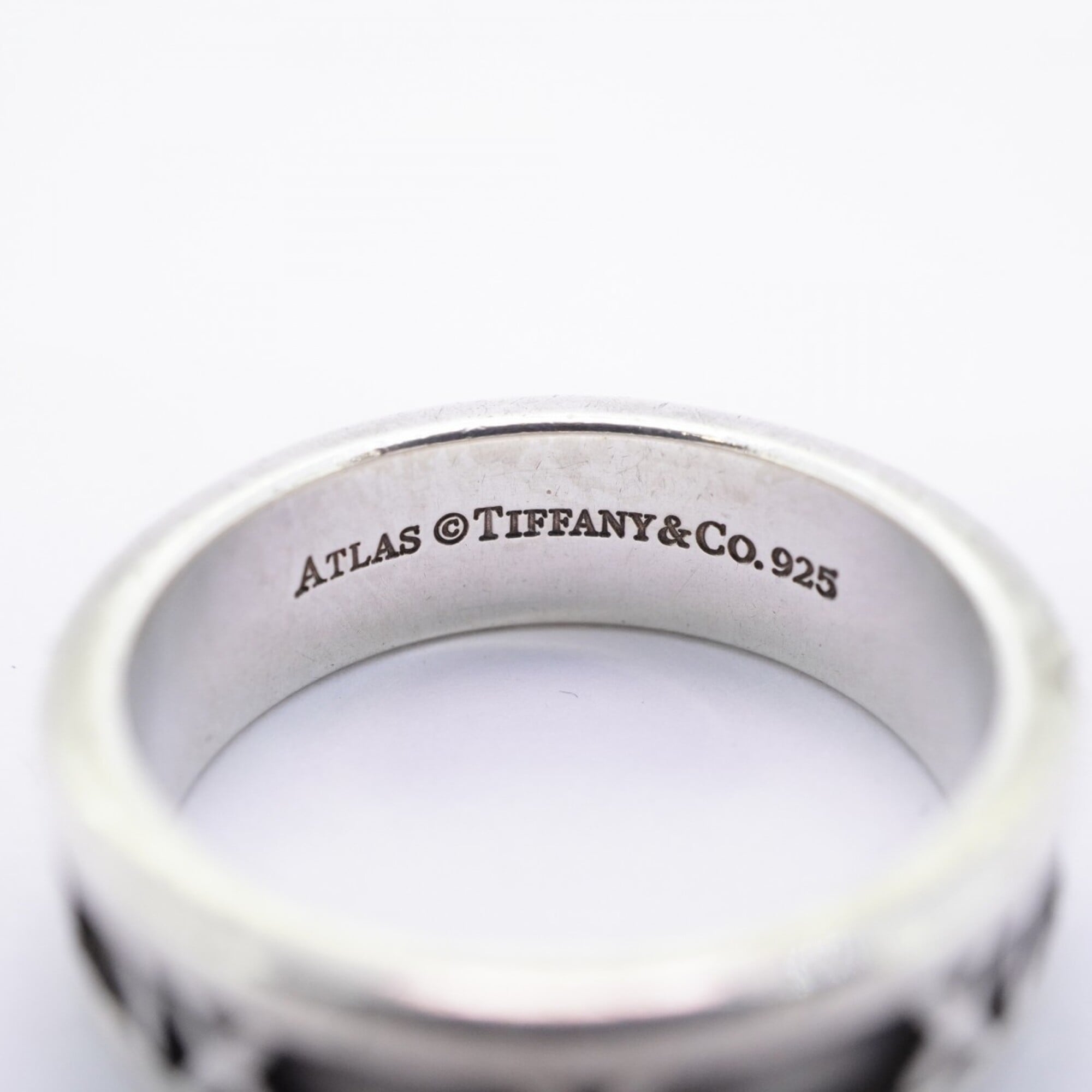 Tiffany Silver 925 Band Ring (Pre-Owned)