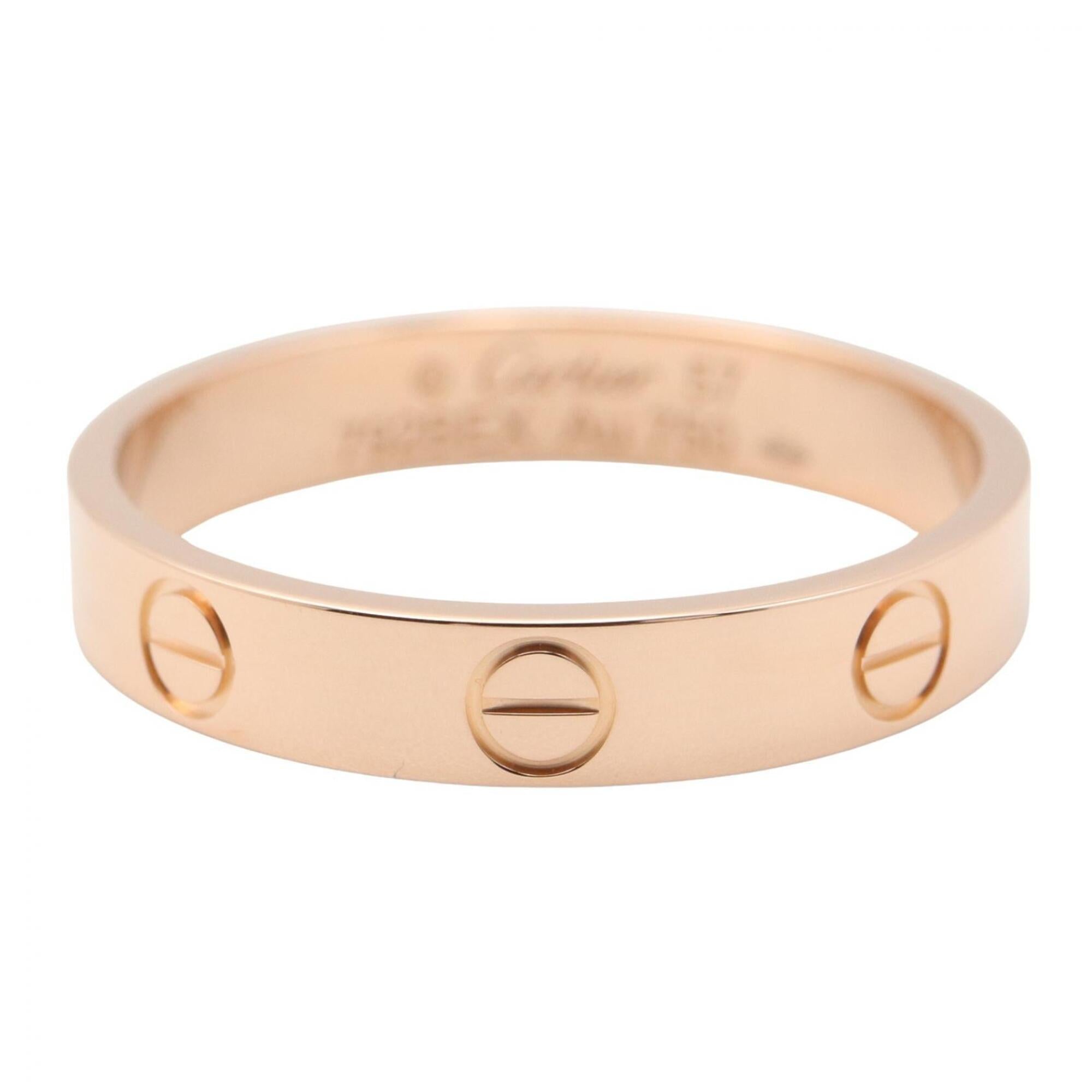 Cartier Gold Pink Gold (18K) Band Ring (Pre-Owned)