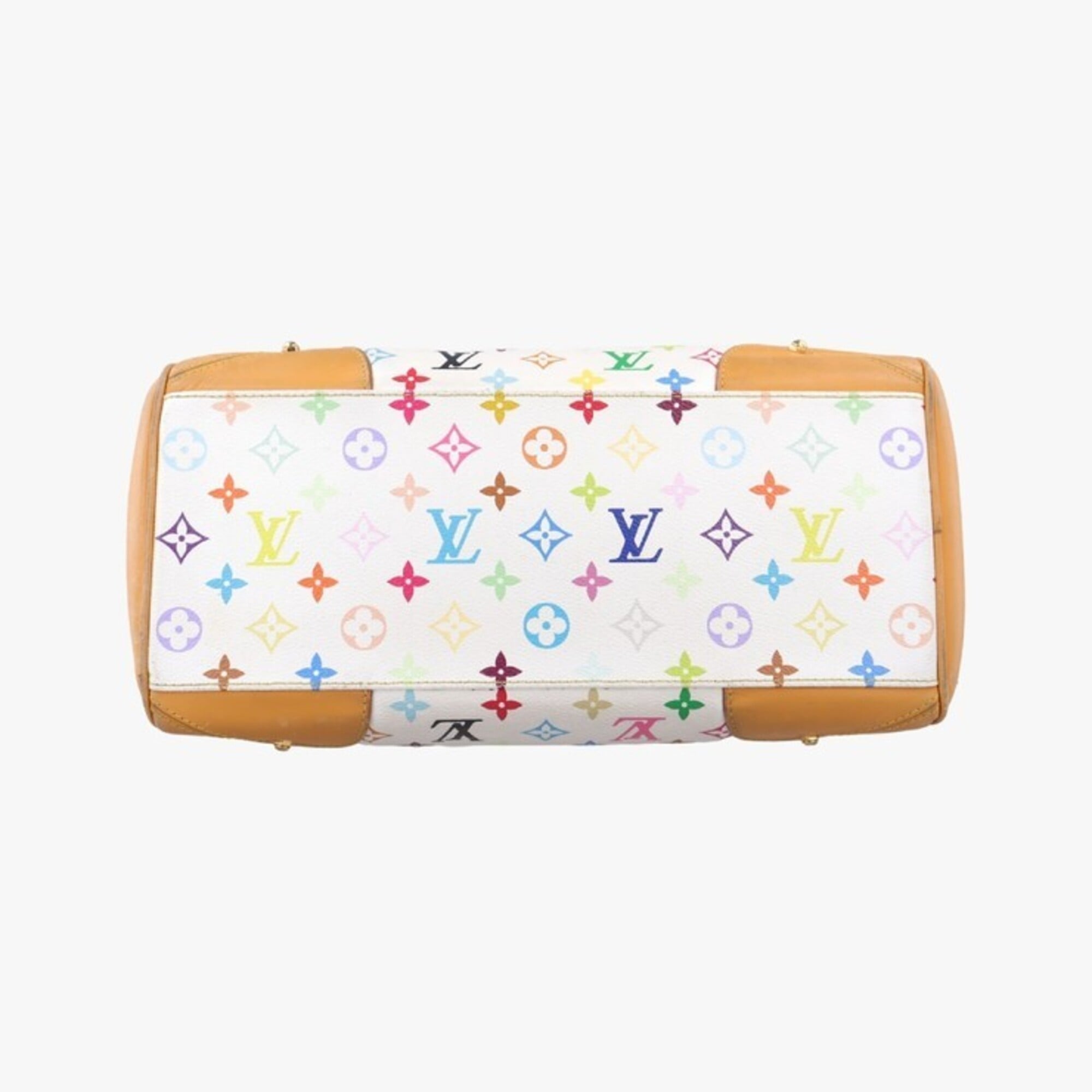 Louis Vuitton Blanc Multi-Color Monogram Multicolore Handbag (Pre-Owned)