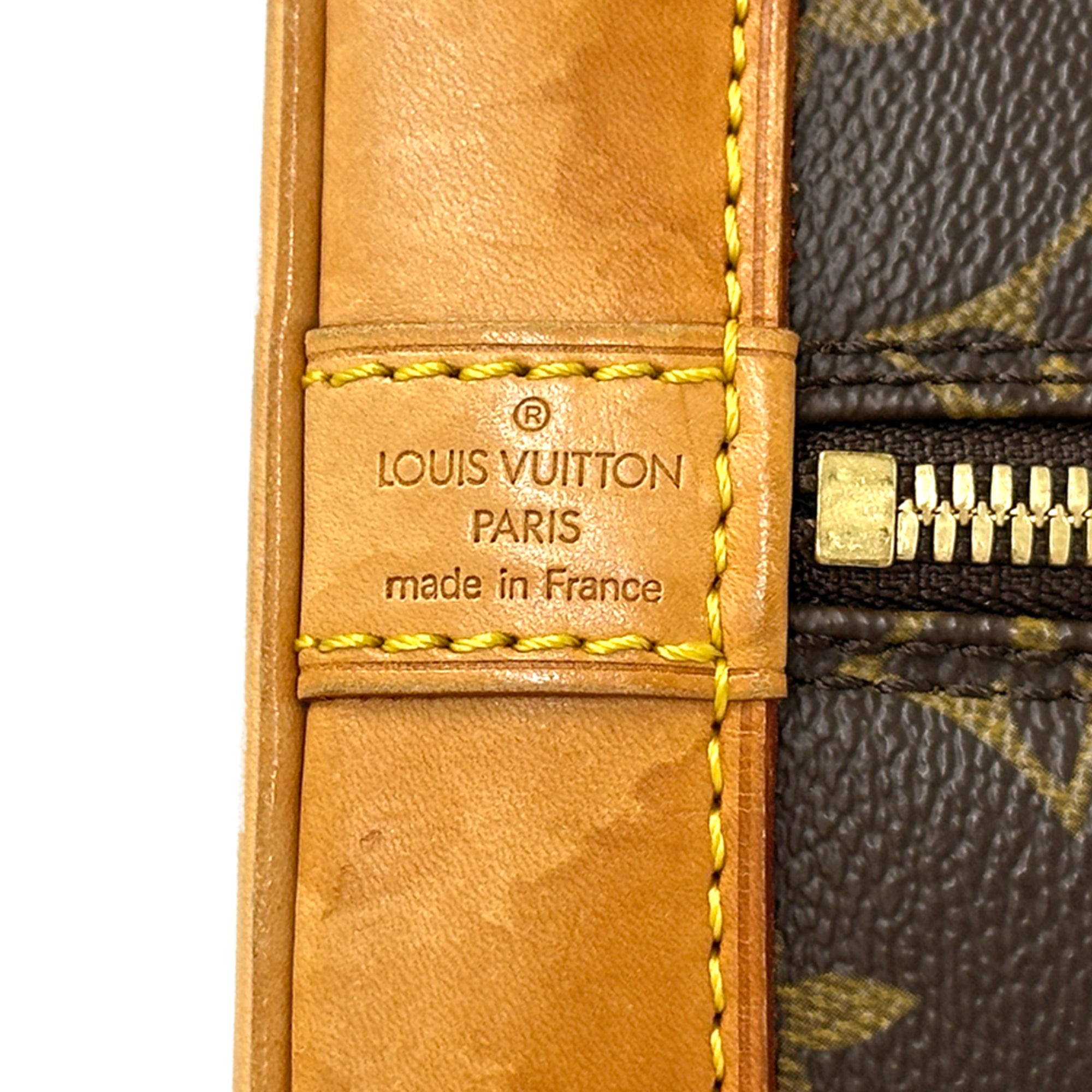 Louis Vuitton Brown Monogram Canvas Handbag (Pre-Owned)