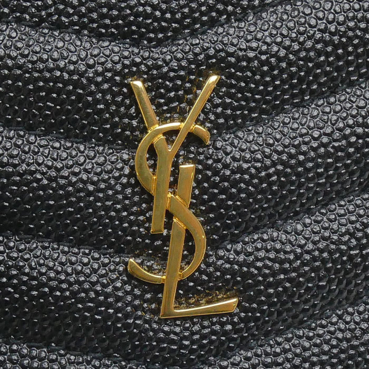 Saint Laurent Black Leather Shoulder Bag (Pre-Owned)