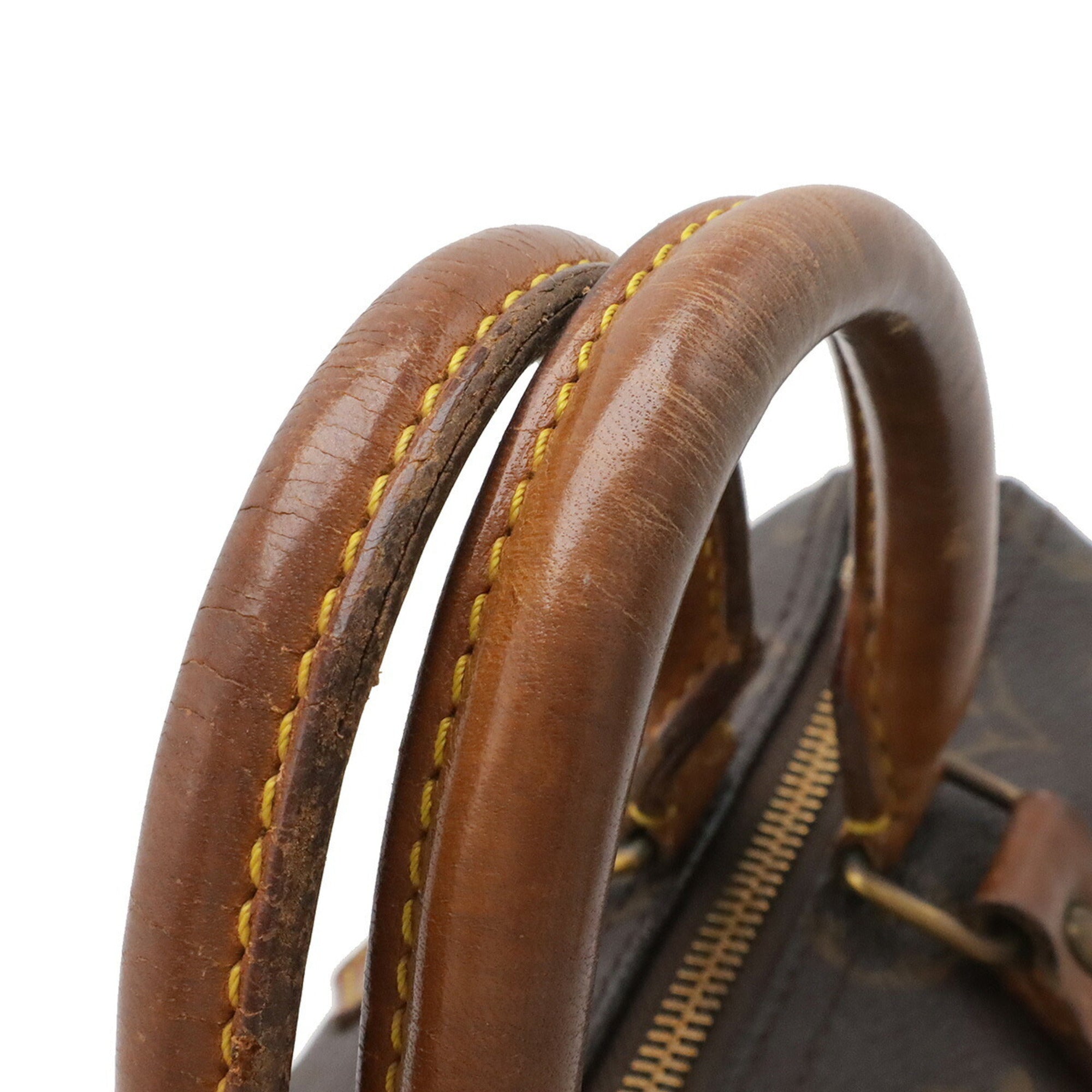 Louis Vuitton Brown Monogram Canvas Pvc Coated Canvas Handbag (Pre-Owned)