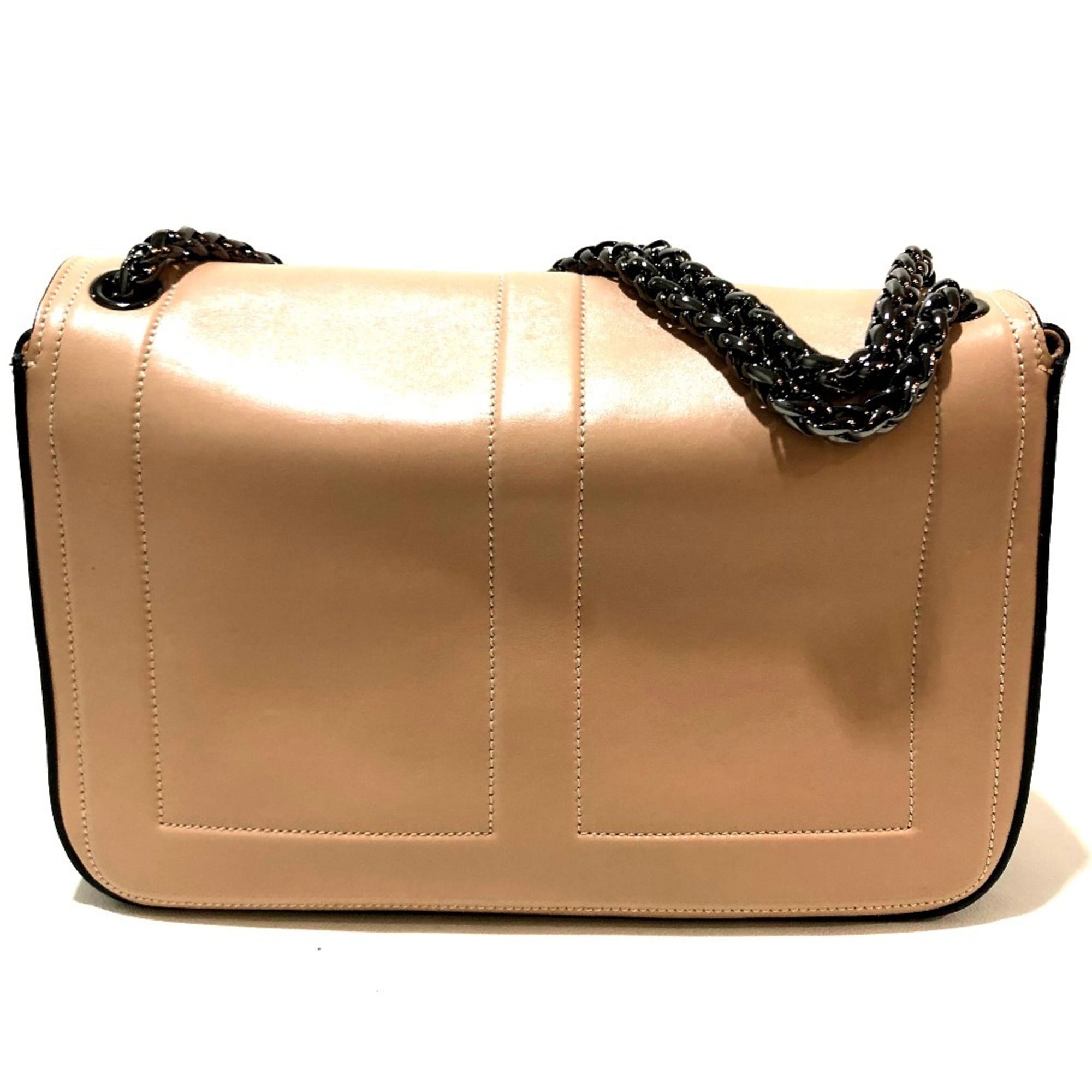 Christian Louboutin Beige Leather Shoulder Bag (Pre-Owned)