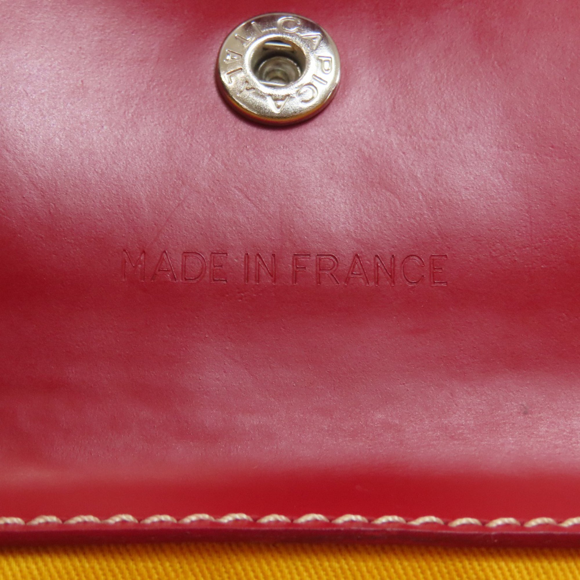Goyard Red Color Coated Canvas Tote Bag (Pre-Owned)