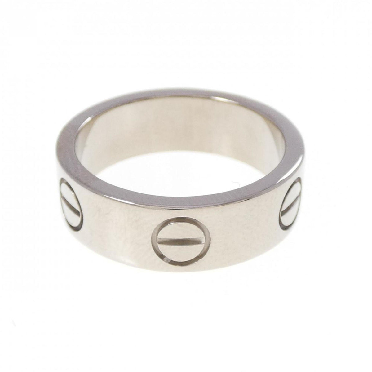 Cartier White Gold White Gold (18K) Band Ring (Pre-Owned)