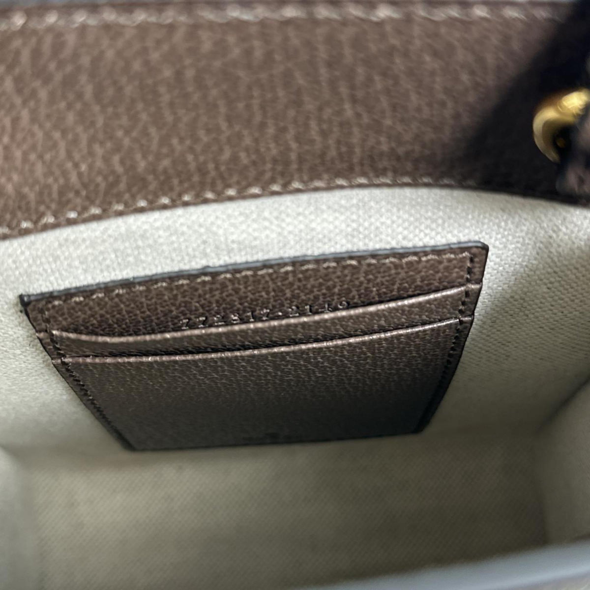 Gucci Beige Gg Canvas Shoulder Bag (Pre-Owned)