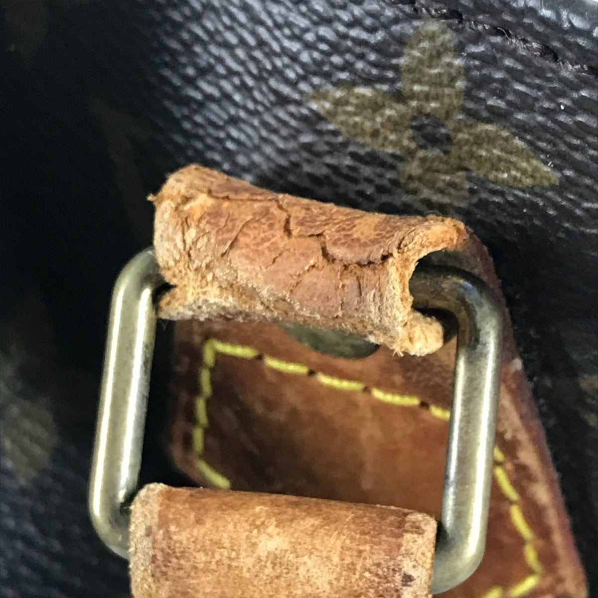 Louis Vuitton Brown Monogram Canvas Handbag Tote Bag (Pre-Owned)
