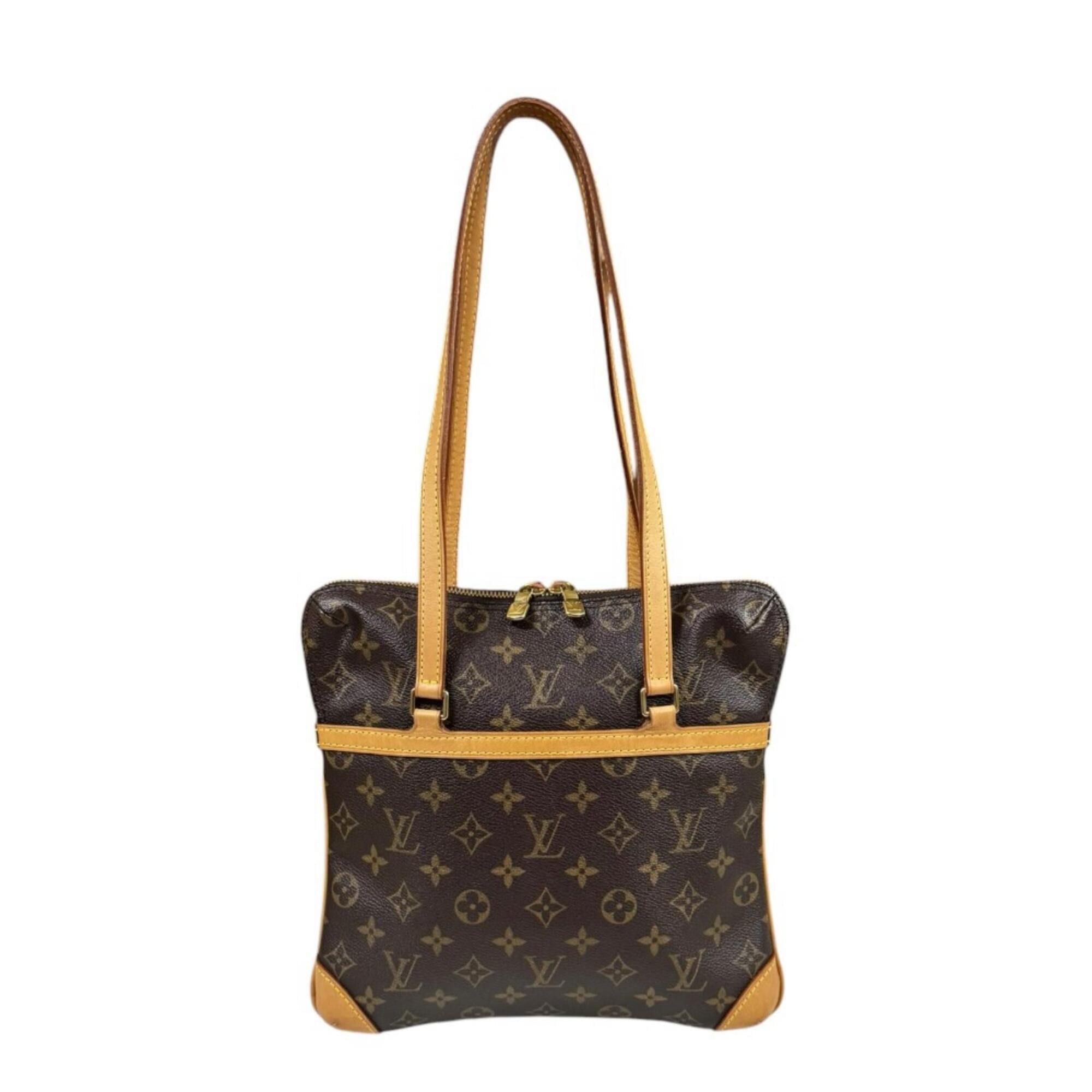 Louis Vuitton Brown Monogram Canvas Shoulder Bag (Pre-Owned)