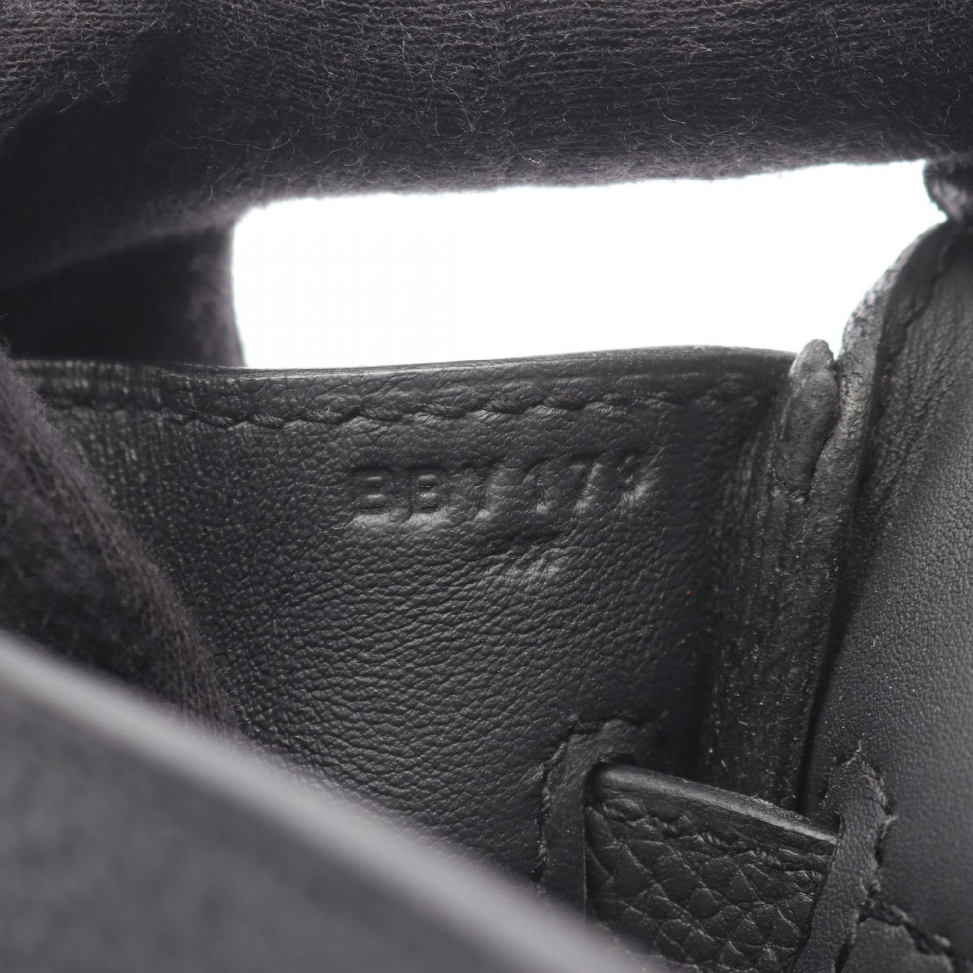 Hermes Gray Leather Togo Leather Fanny Pack (Pre-Owned)