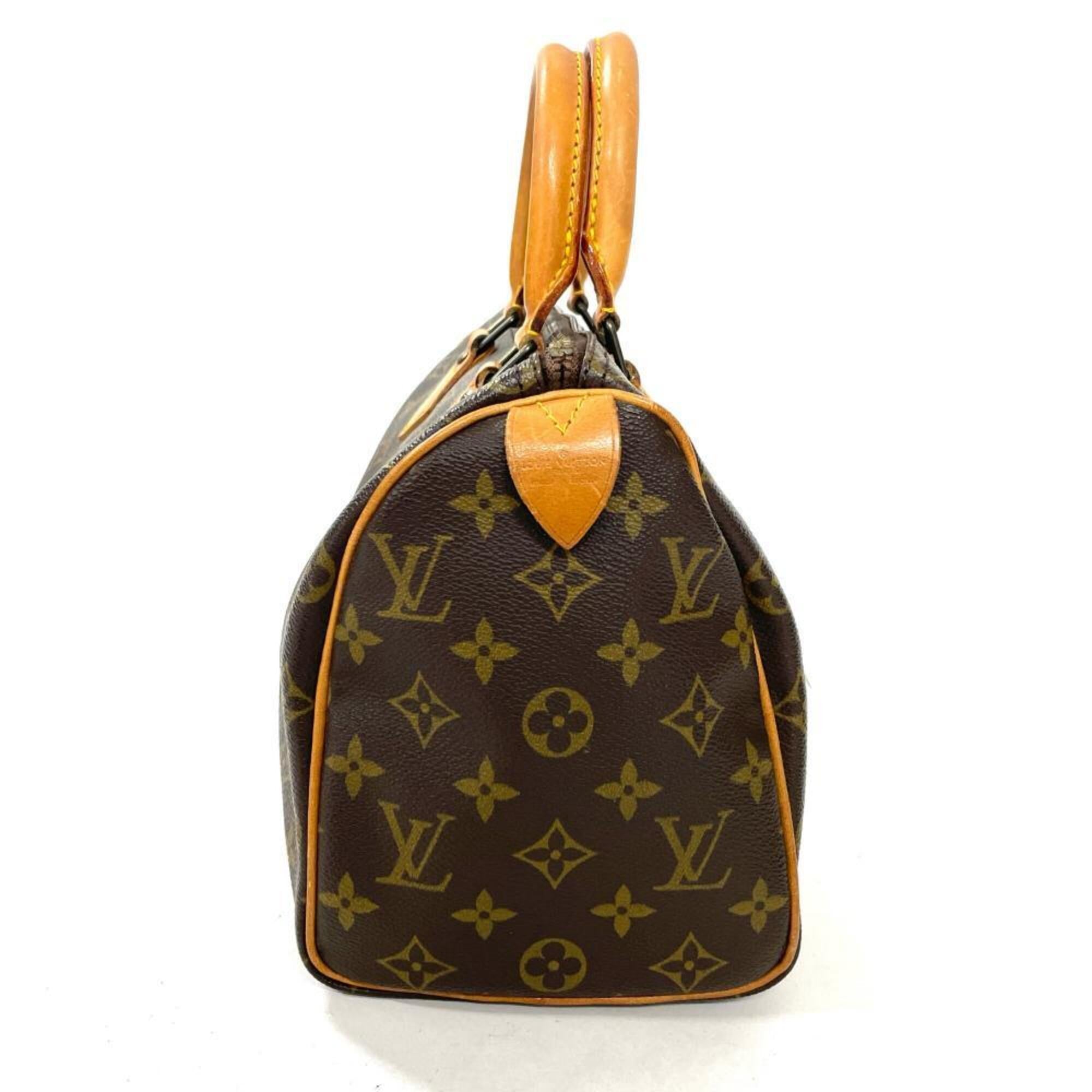 Louis Vuitton Brown Monogram Canvas Boston Bag (Pre-Owned)