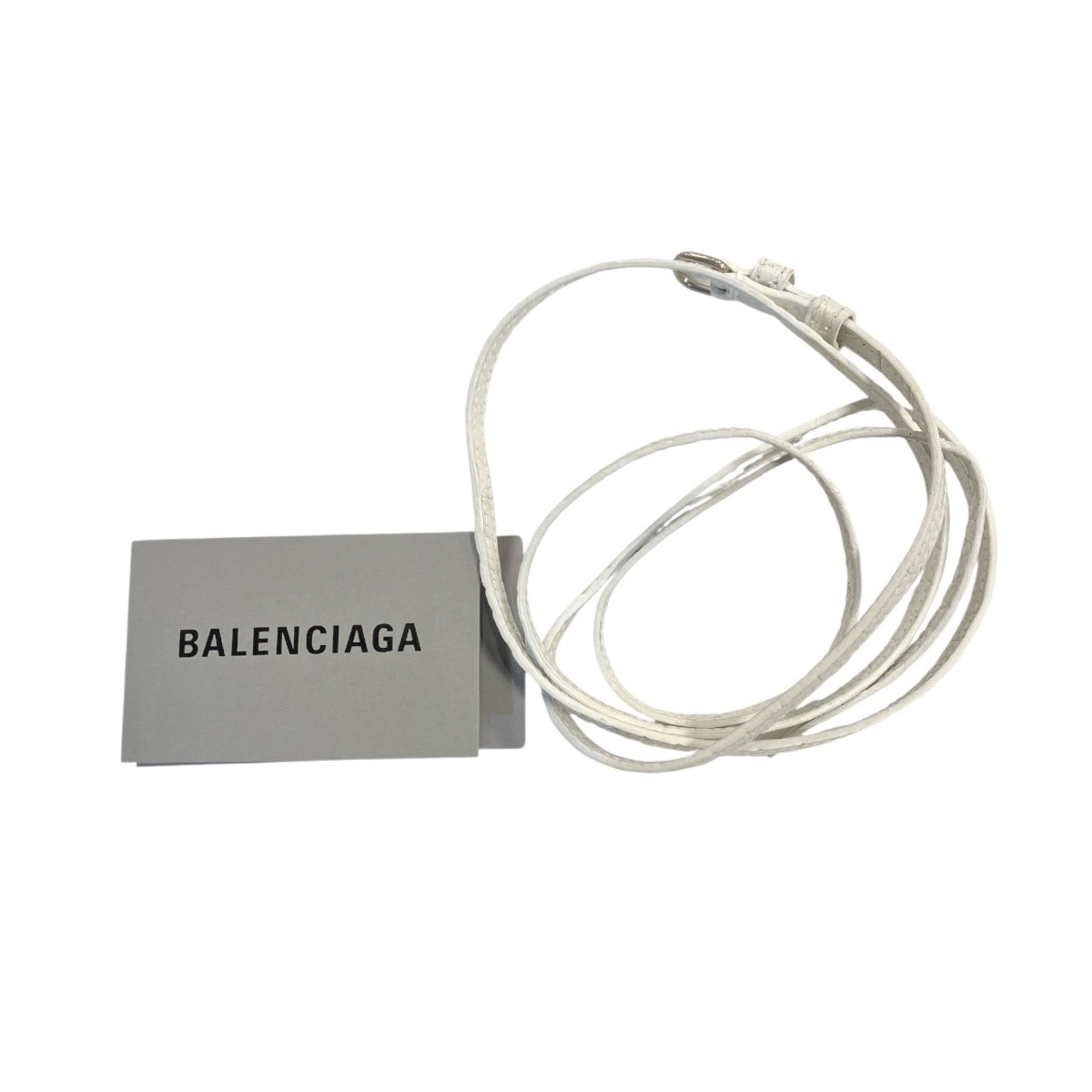 Balenciaga White Leather Shoulder Bag (Pre-Owned)