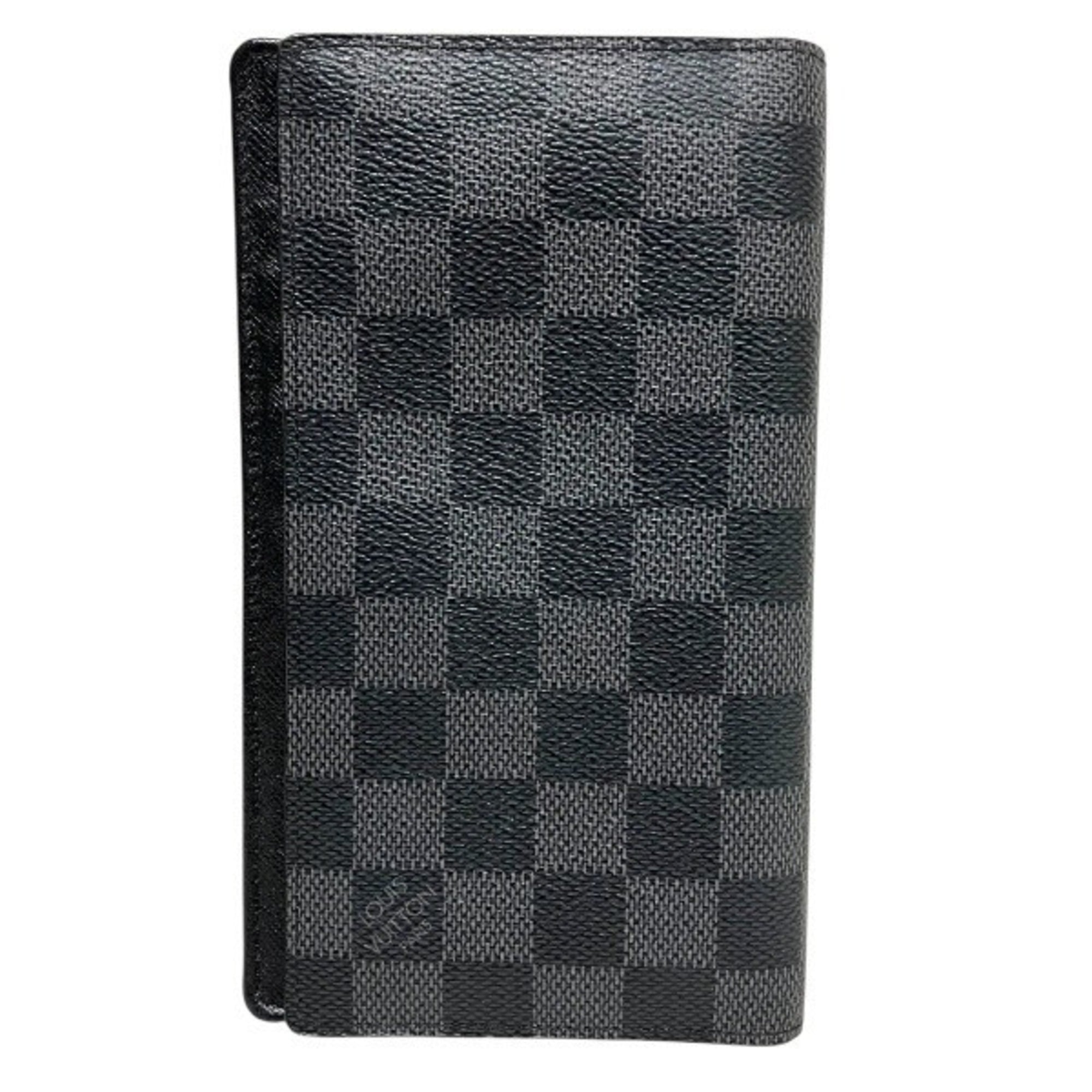 Louis Vuitton Black Long Wallet (Bi-Fold) (Pre-Owned)