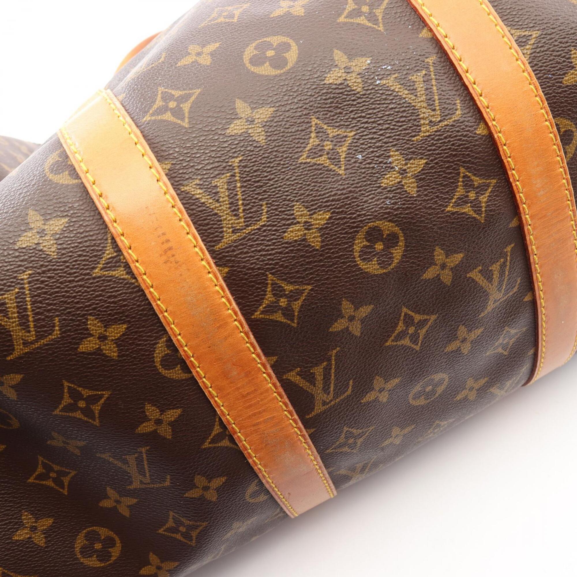 Louis Vuitton Monogram Brown Pvc Boston Bag Handbag (Pre-Owned)
