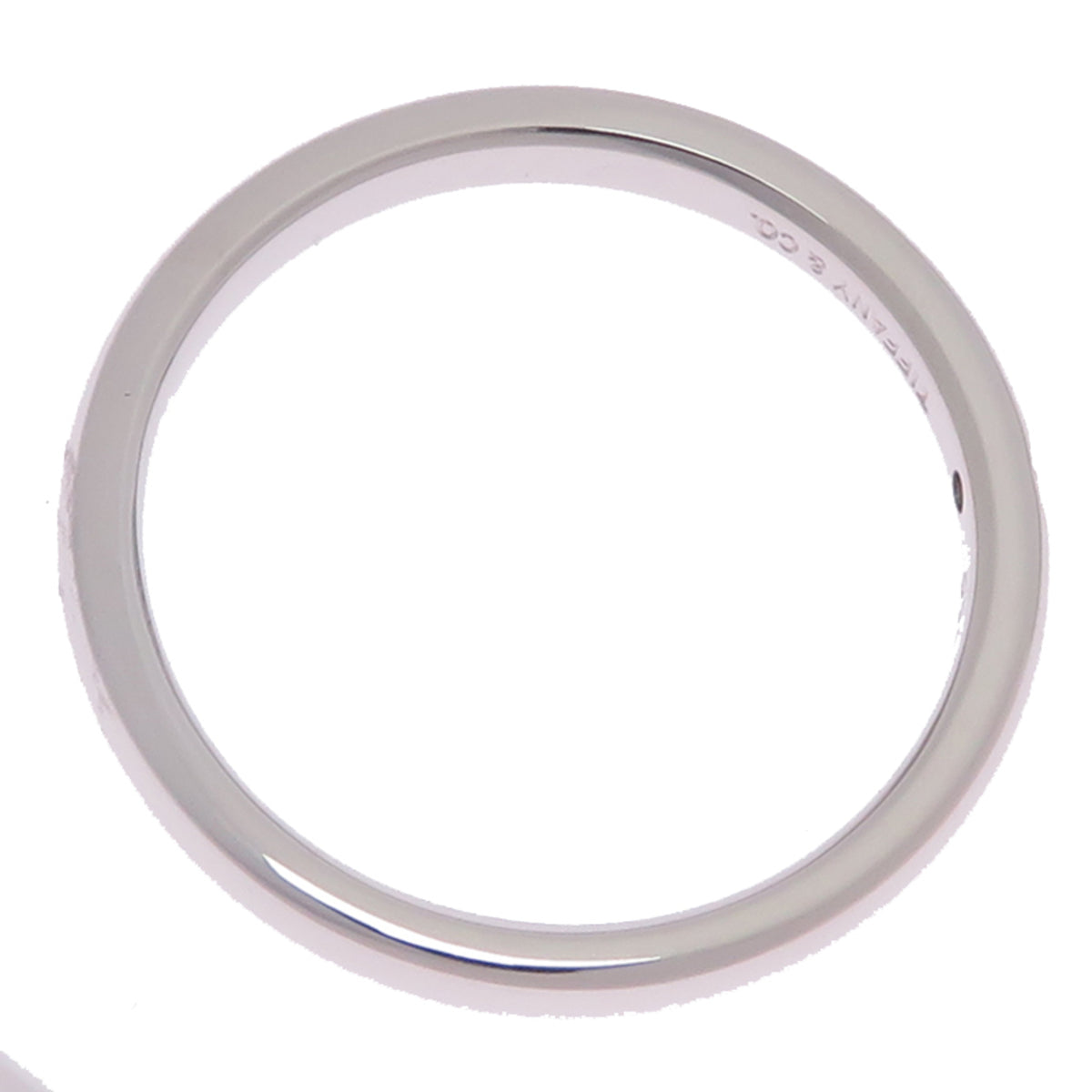 Tiffany Platinum 950 Band Ring (Pre-Owned)
