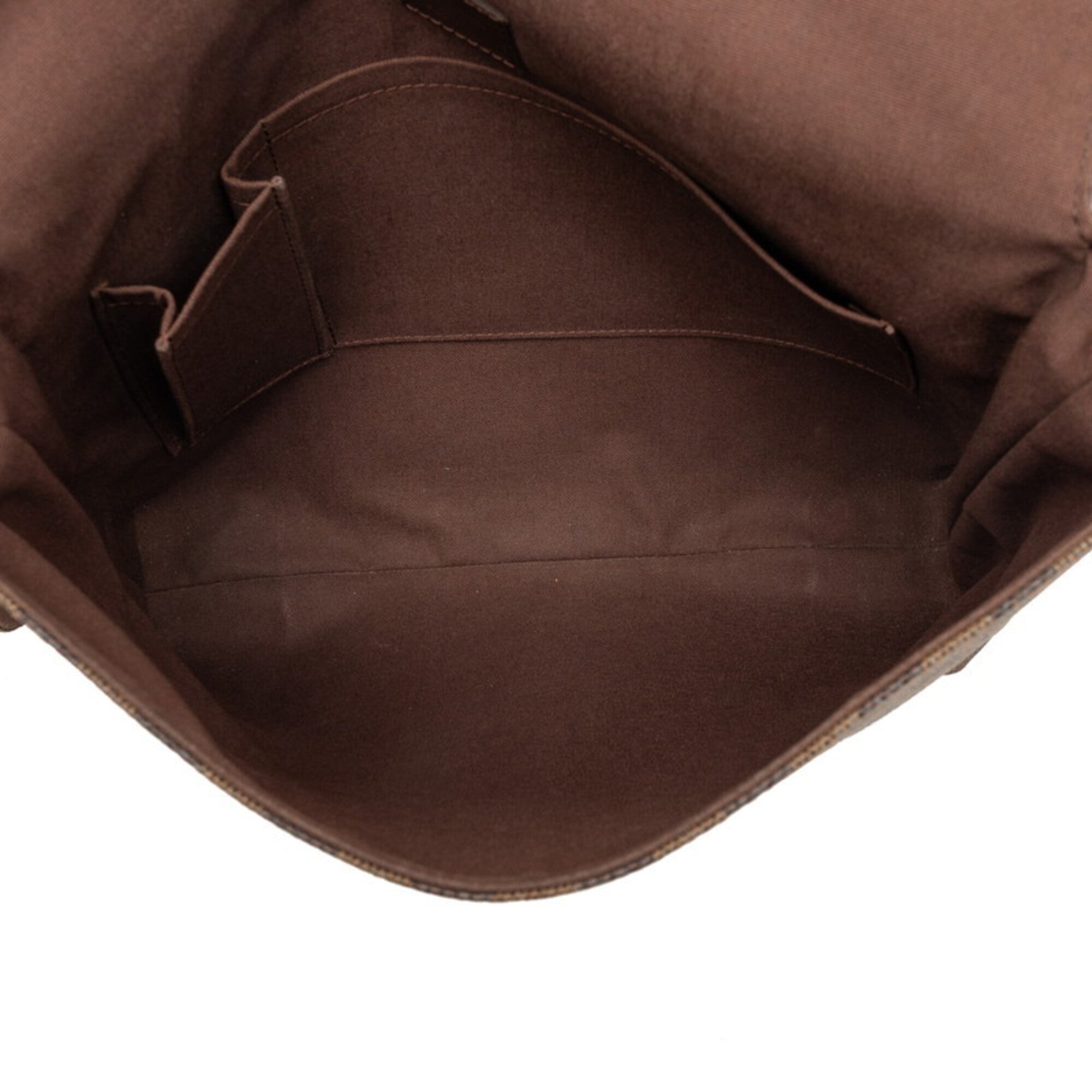 Louis Vuitton Damier Brown Pvc Leather Shoulder Bag (Pre-Owned)