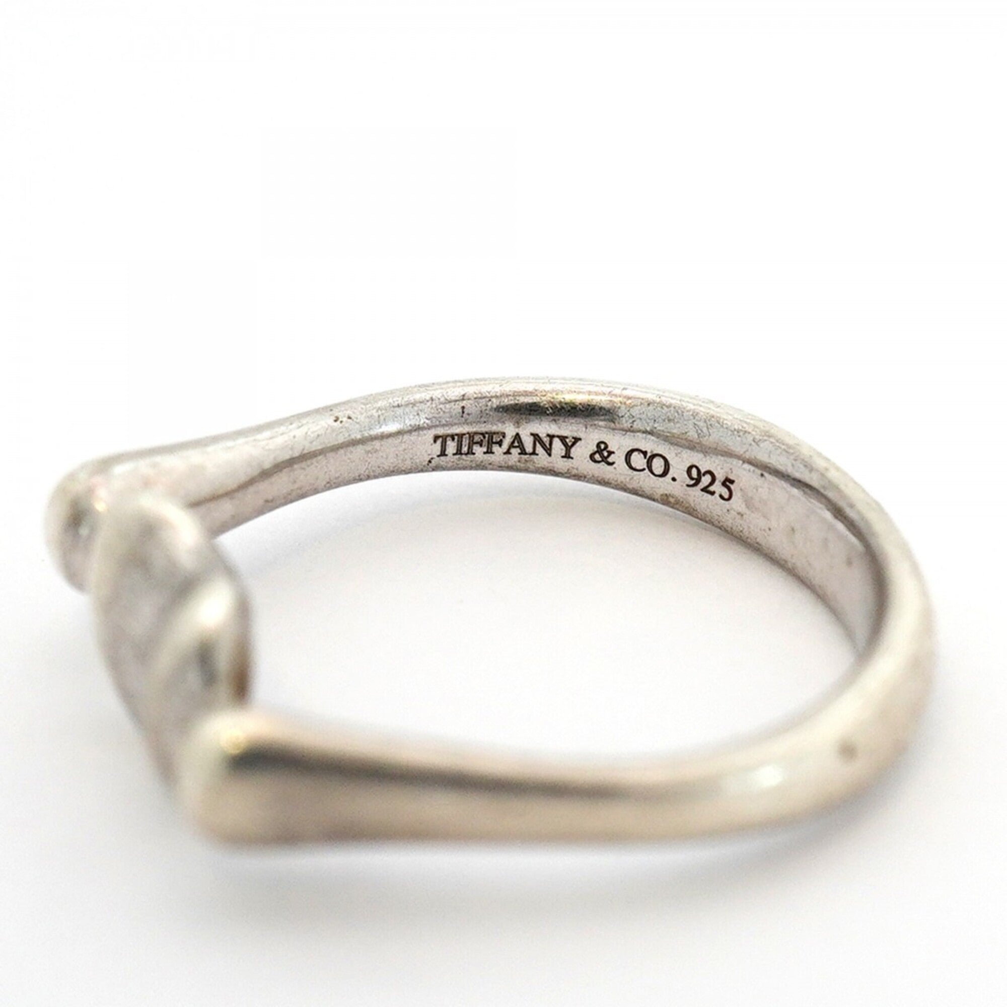 Tiffany Silver 925 Band Ring (Pre-Owned)