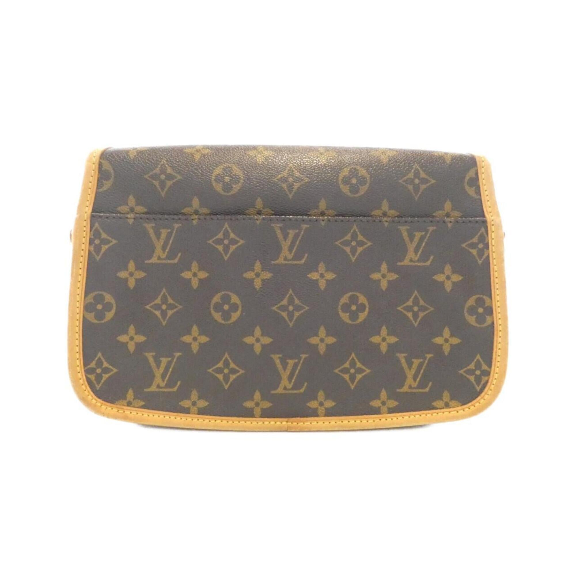Louis Vuitton Brown Coated Canvas Shoulder Bag (Pre-Owned)