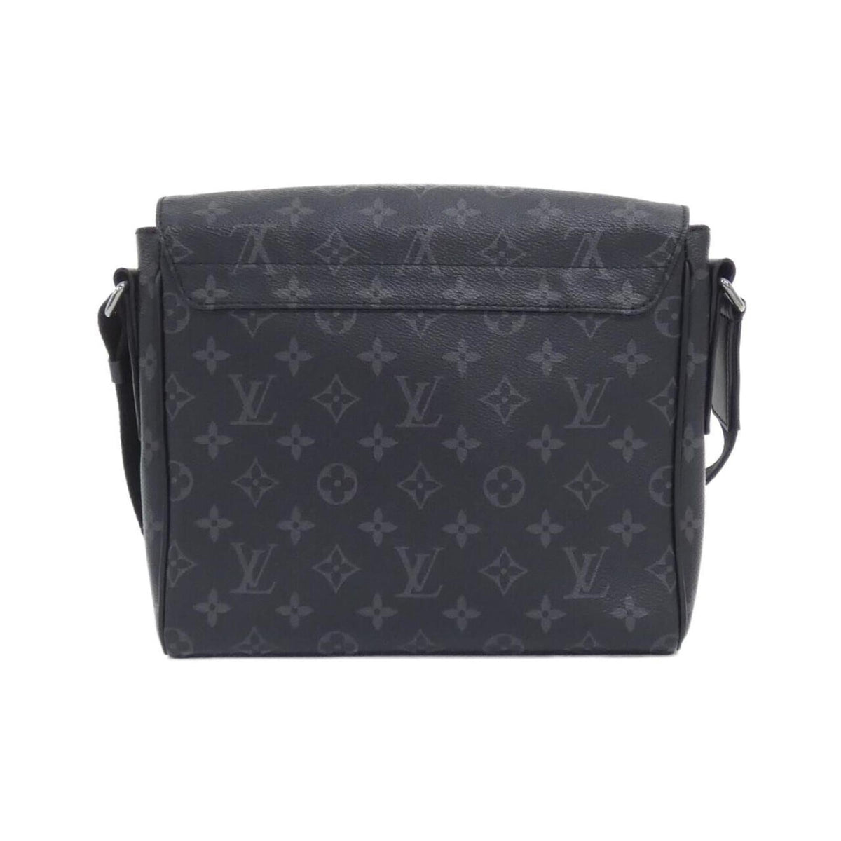 Louis Vuitton Black Coated Canvas Shoulder Bag (Pre-Owned)