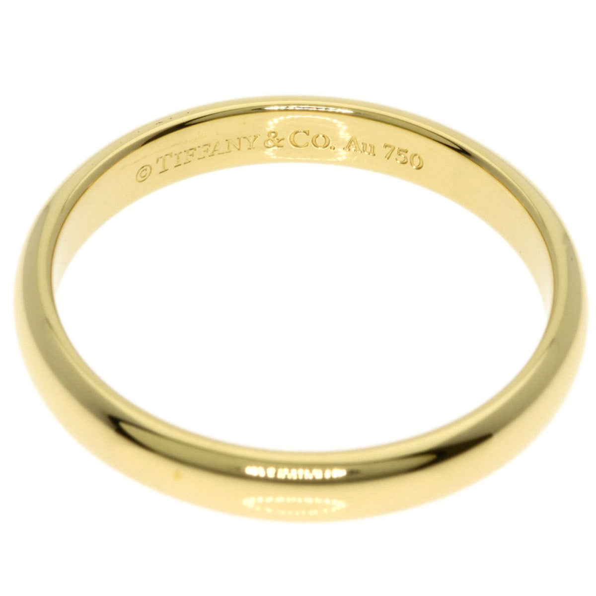 Tiffany Yellow Gold (18K) Band Ring (Pre-Owned)