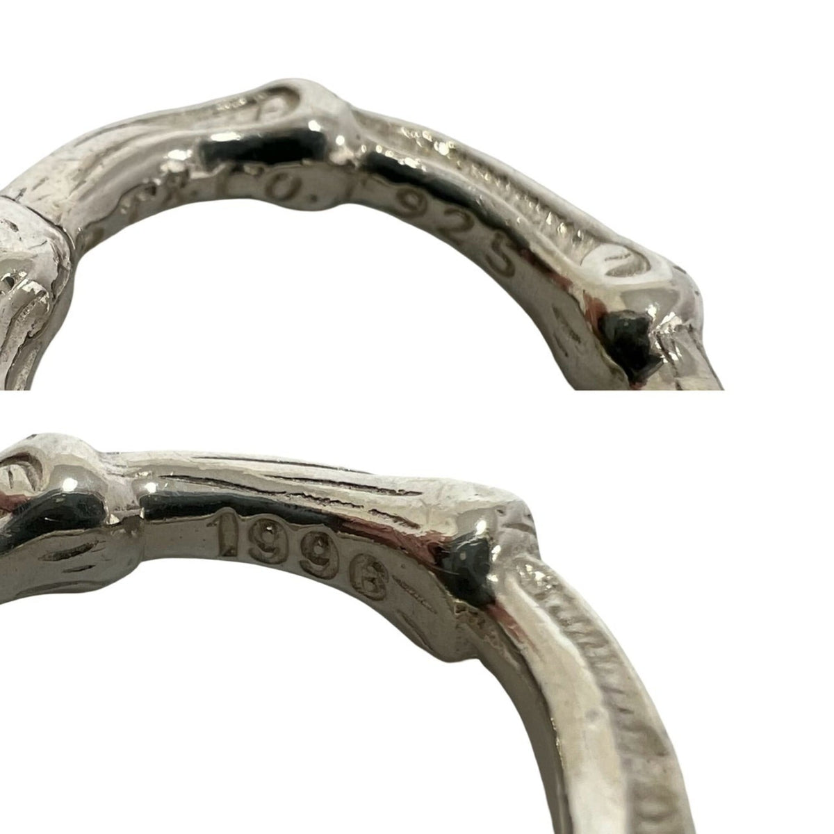 Tiffany Silver Silver 925 Band Ring (Pre-Owned)