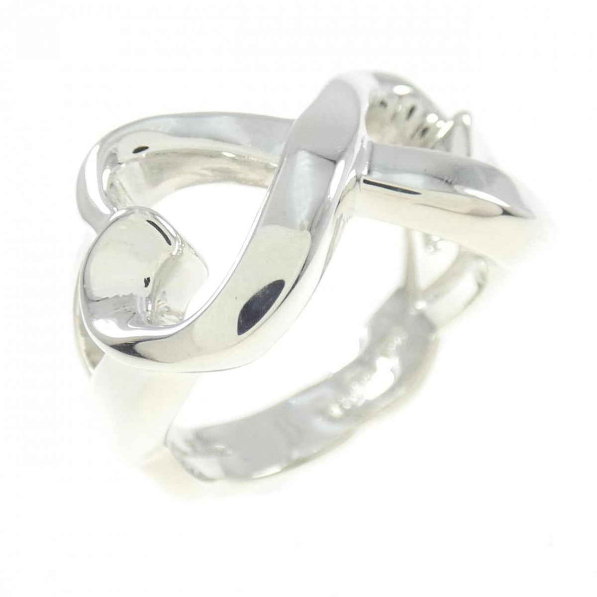 Tiffany Silver 925 Band Ring (Pre-Owned)