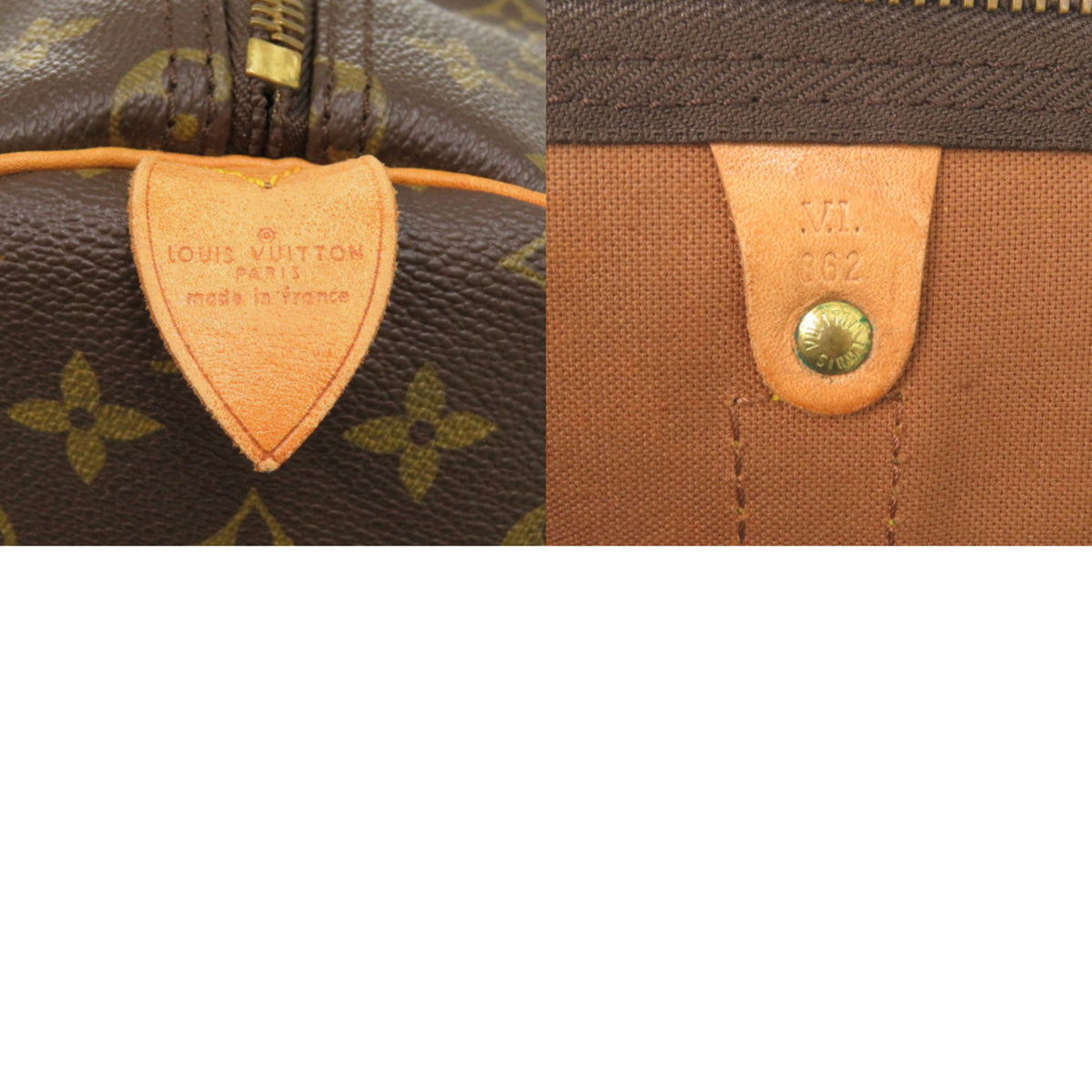 Louis Vuitton Brown Monogram Monogram Boston Bag (Pre-Owned)
