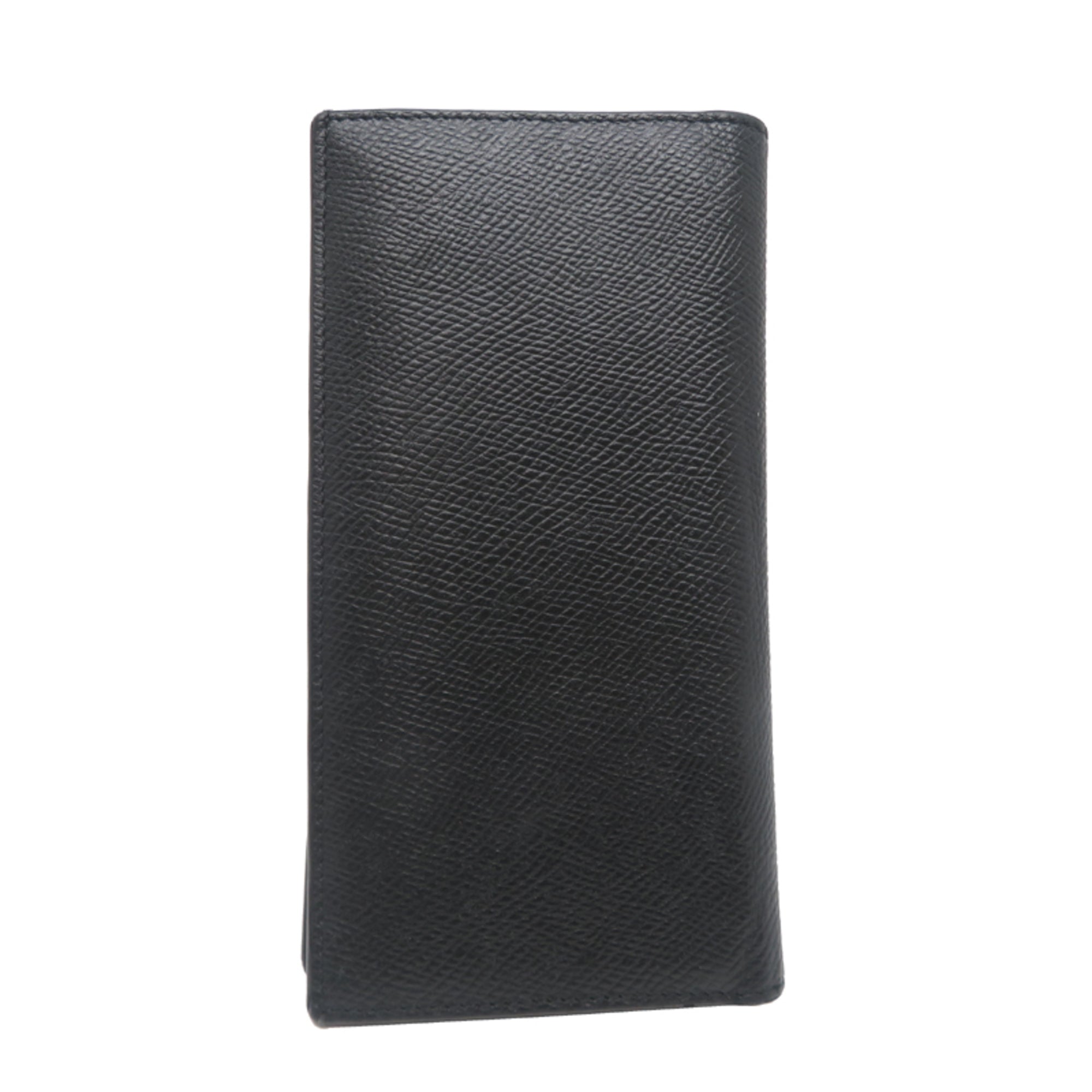 Celine Black Leather Long Wallet (Bi-Fold) (Pre-Owned)