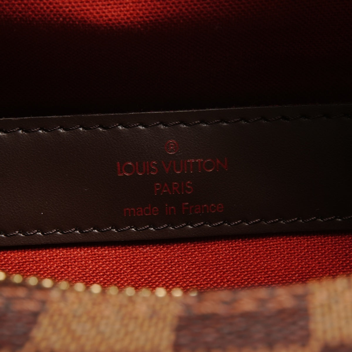 Louis Vuitton Damier Brown Damier Canvas Shoulder Bag (Pre-Owned)