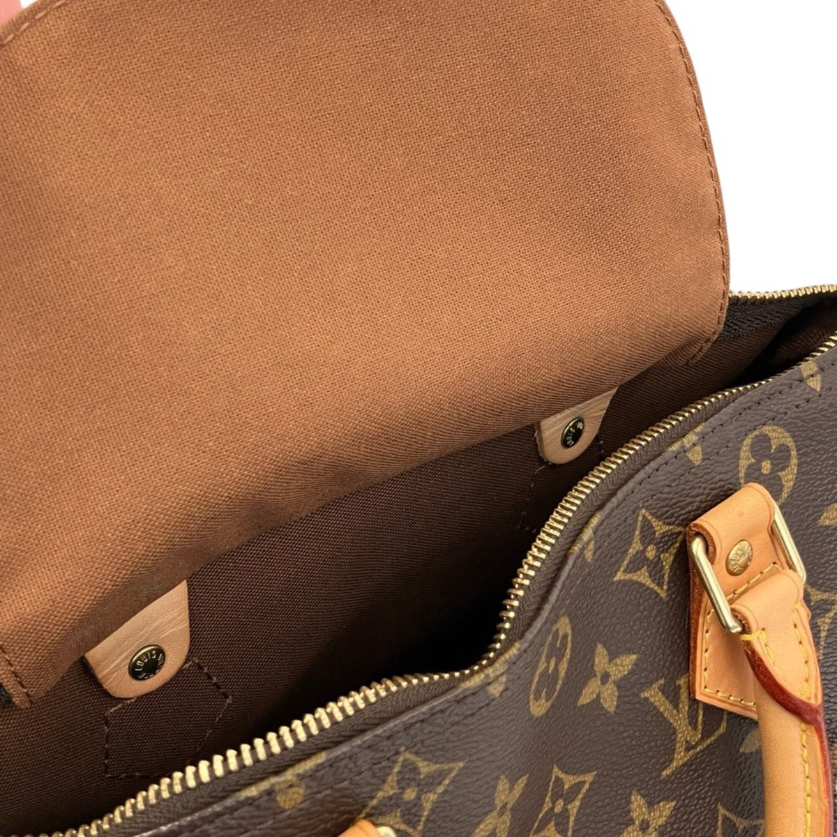 Louis Vuitton Monogram Brown Monogram Boston Bag (Pre-Owned)