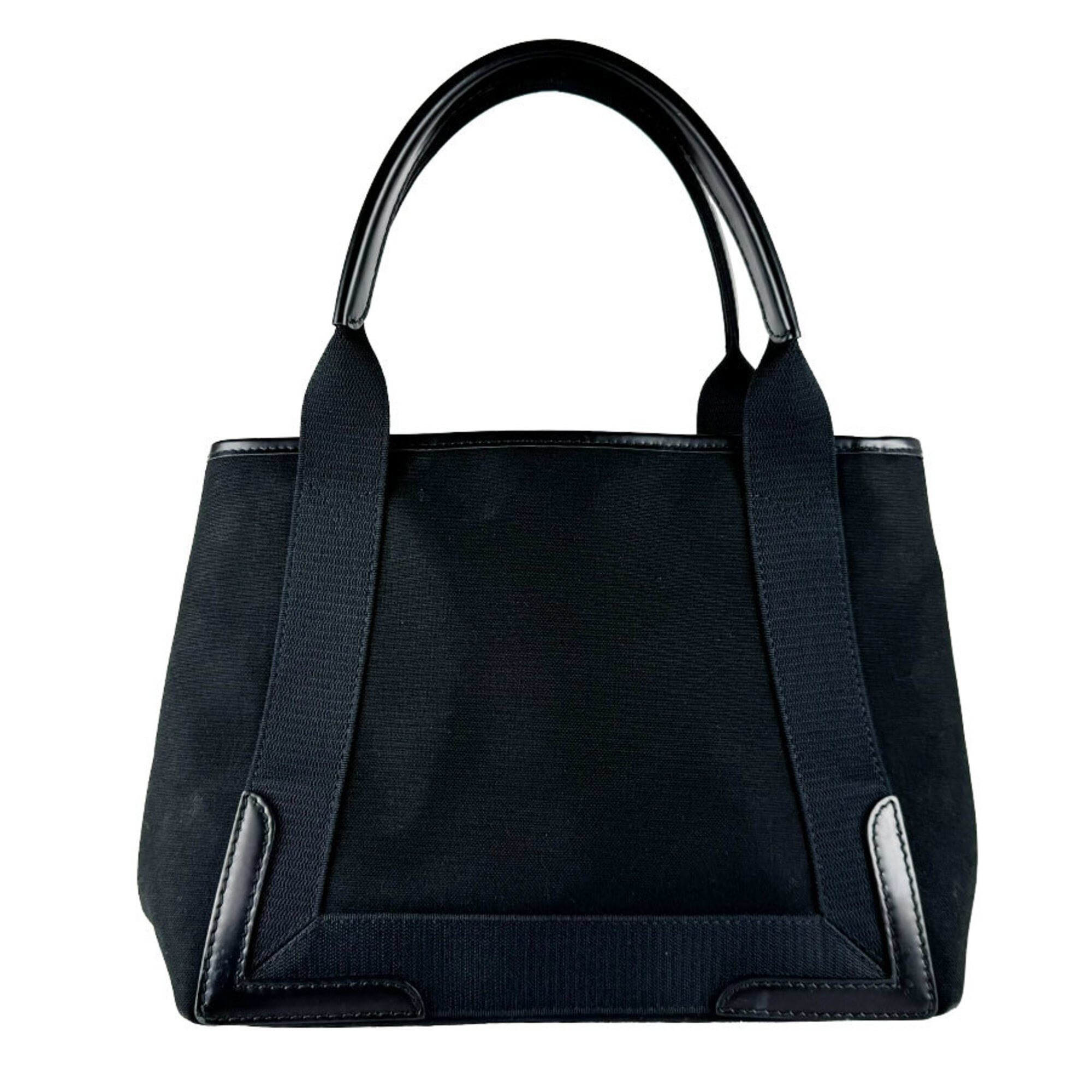 Balenciaga Black Canvas Leather Handbag (Pre-Owned)