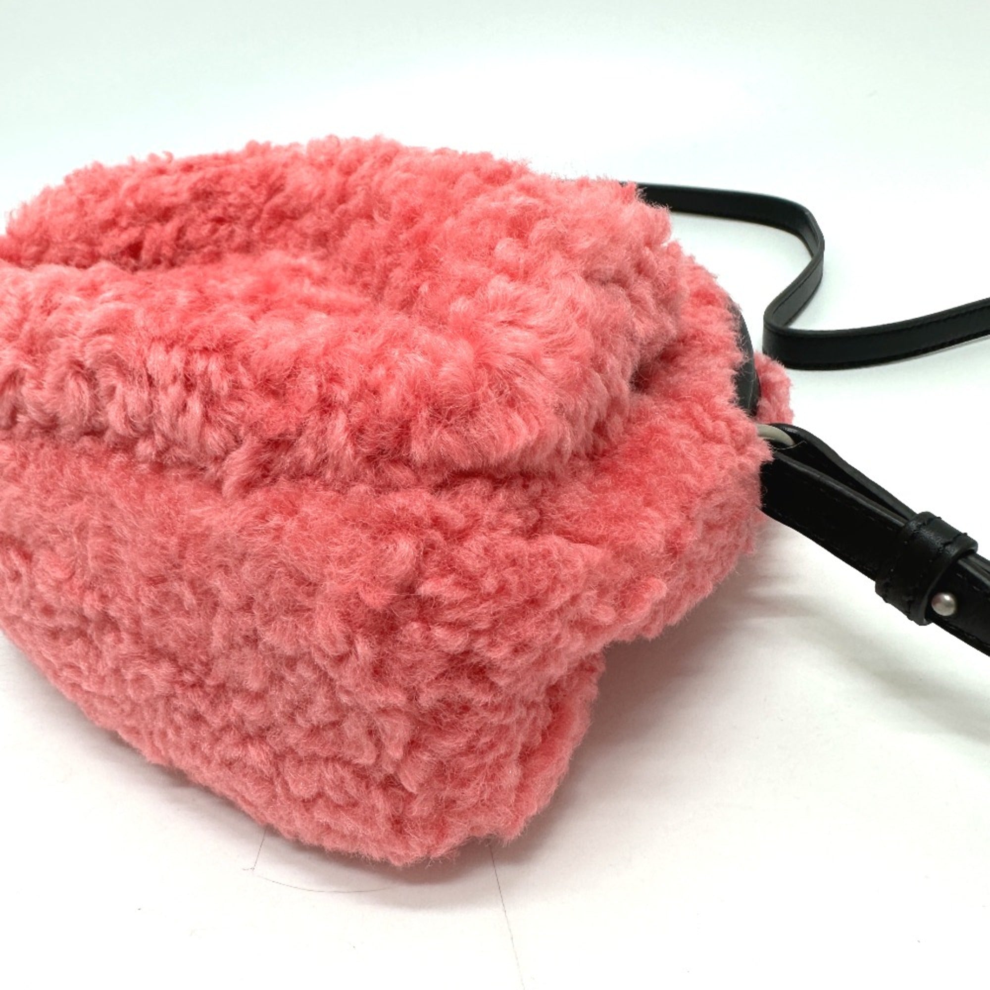Moncler Pink Polyester Shoulder Bag (Pre-Owned)
