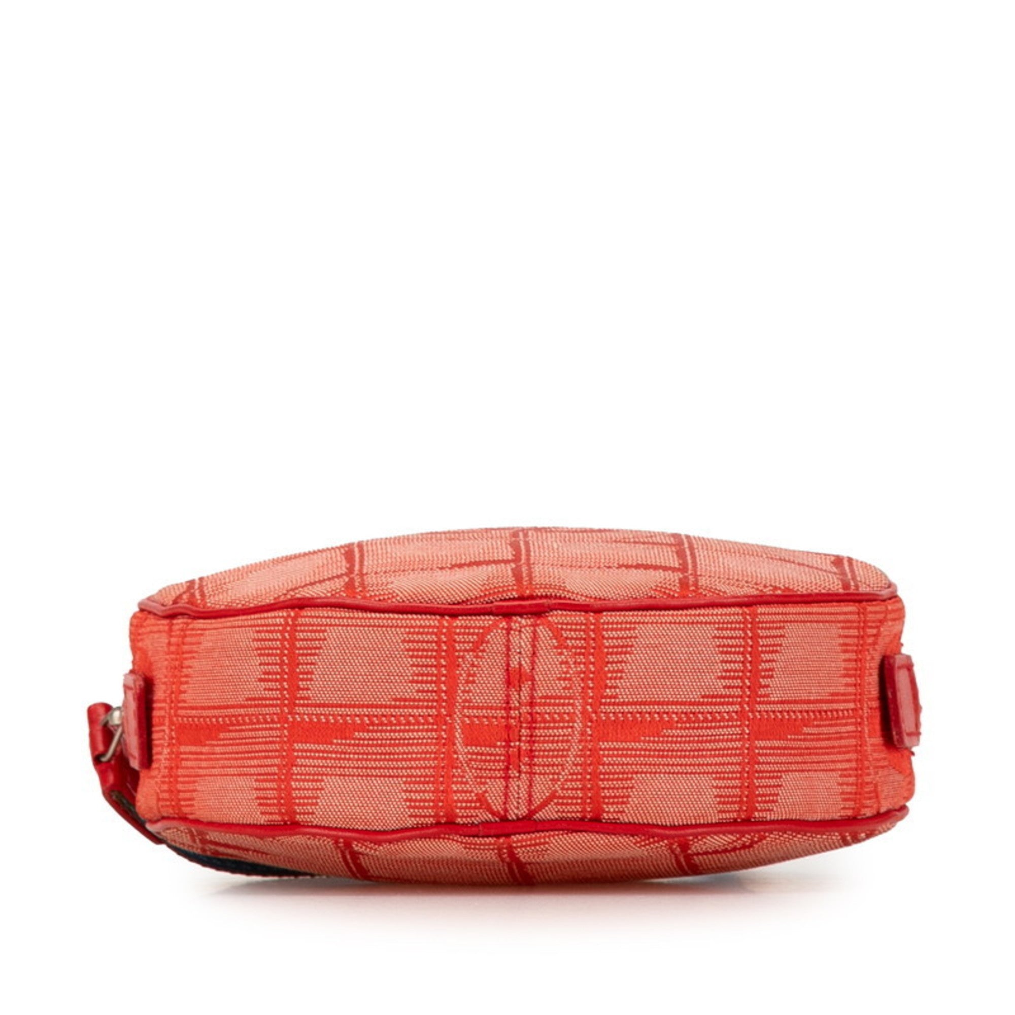 Chanel New Travel Line Red Color New Travel Line Pouch (Pre-Owned)