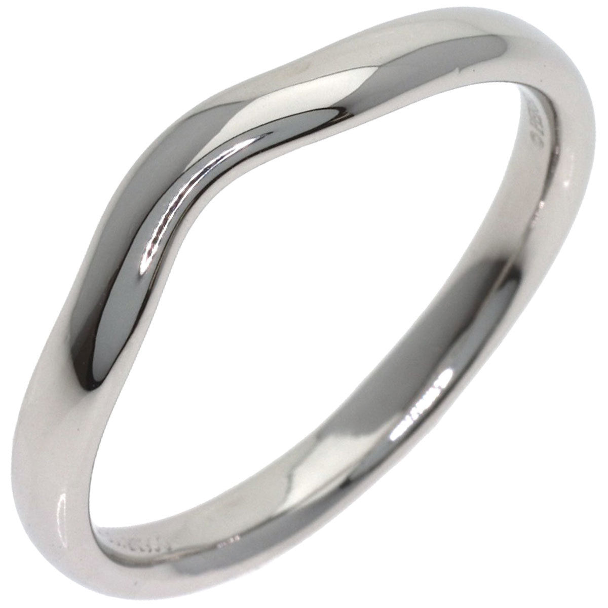Tiffany Platinum 950 Band Ring (Pre-Owned)
